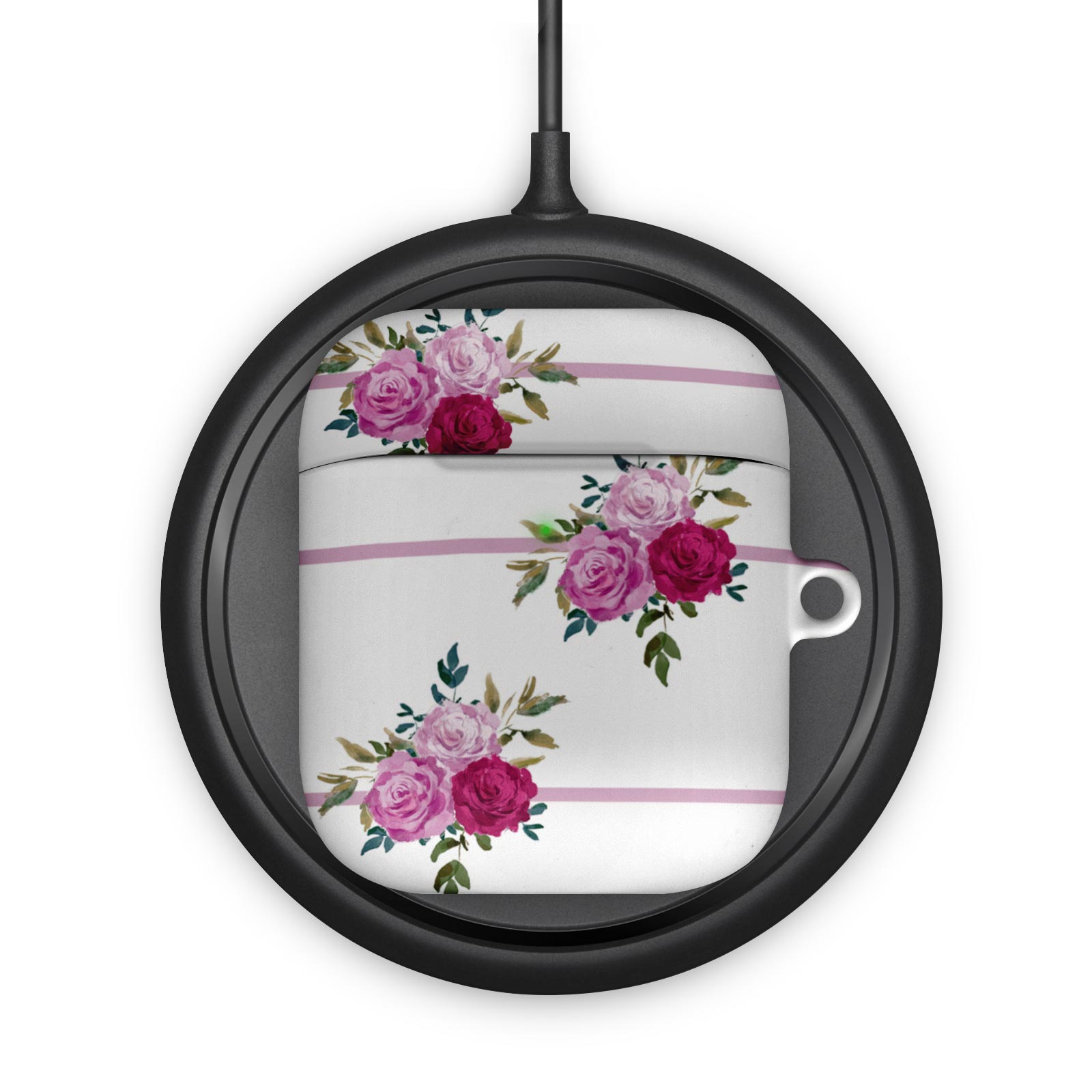 CASE FOR AIRPODS 1 2 3 PRO COVER HARD SHELL UNICORN ROSES - Picture 4 of 26