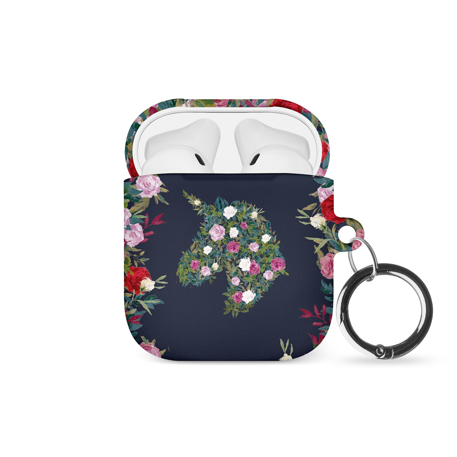 CASE FOR AIRPODS 1 2 3 PRO COVER HARD SHELL UNICORN ROSES - Picture 17 of 26