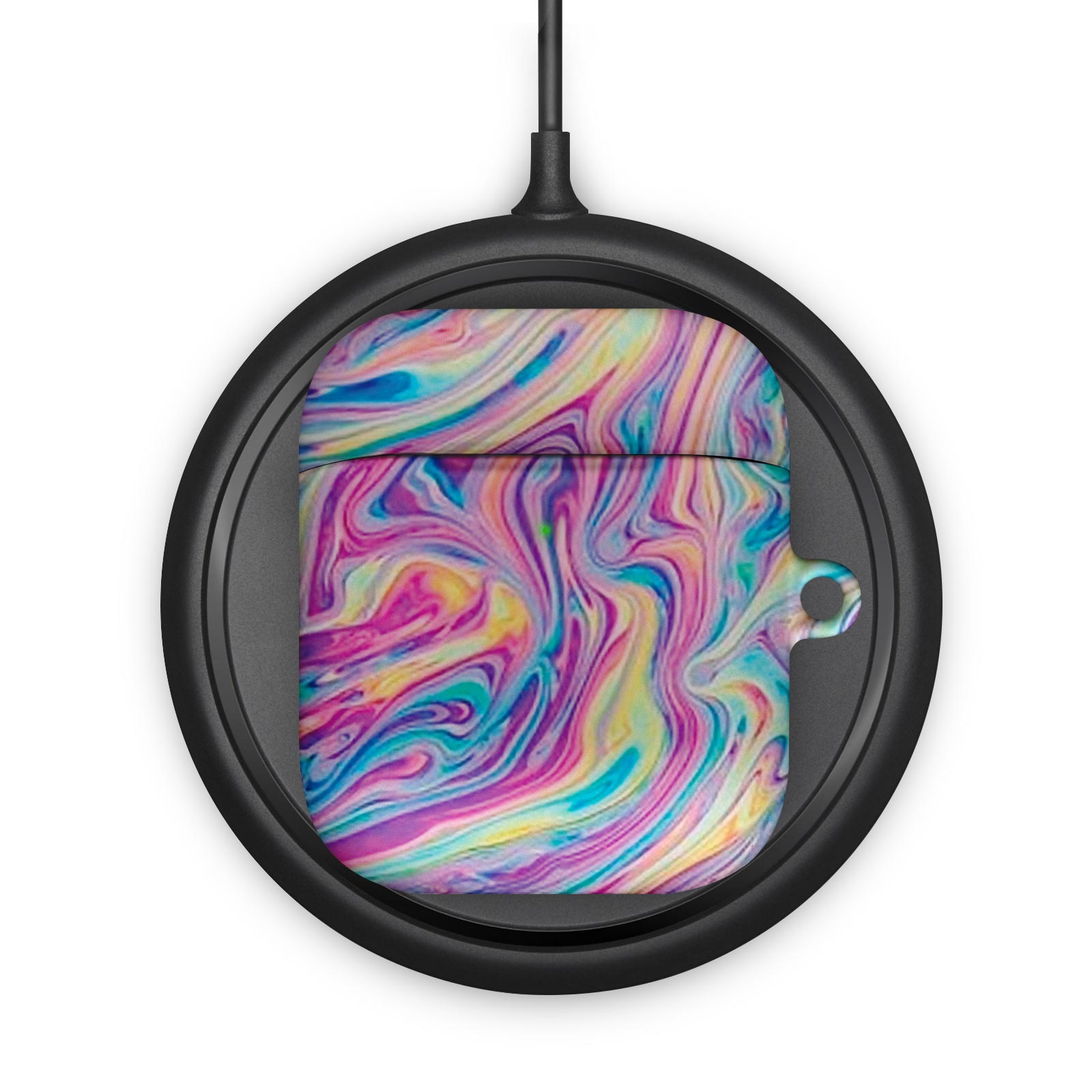 CASE FOR AIRPODS 1 2 3 PRO COVER HARD SHELL STARS GOLD RAINBOW - Picture 7 of 26