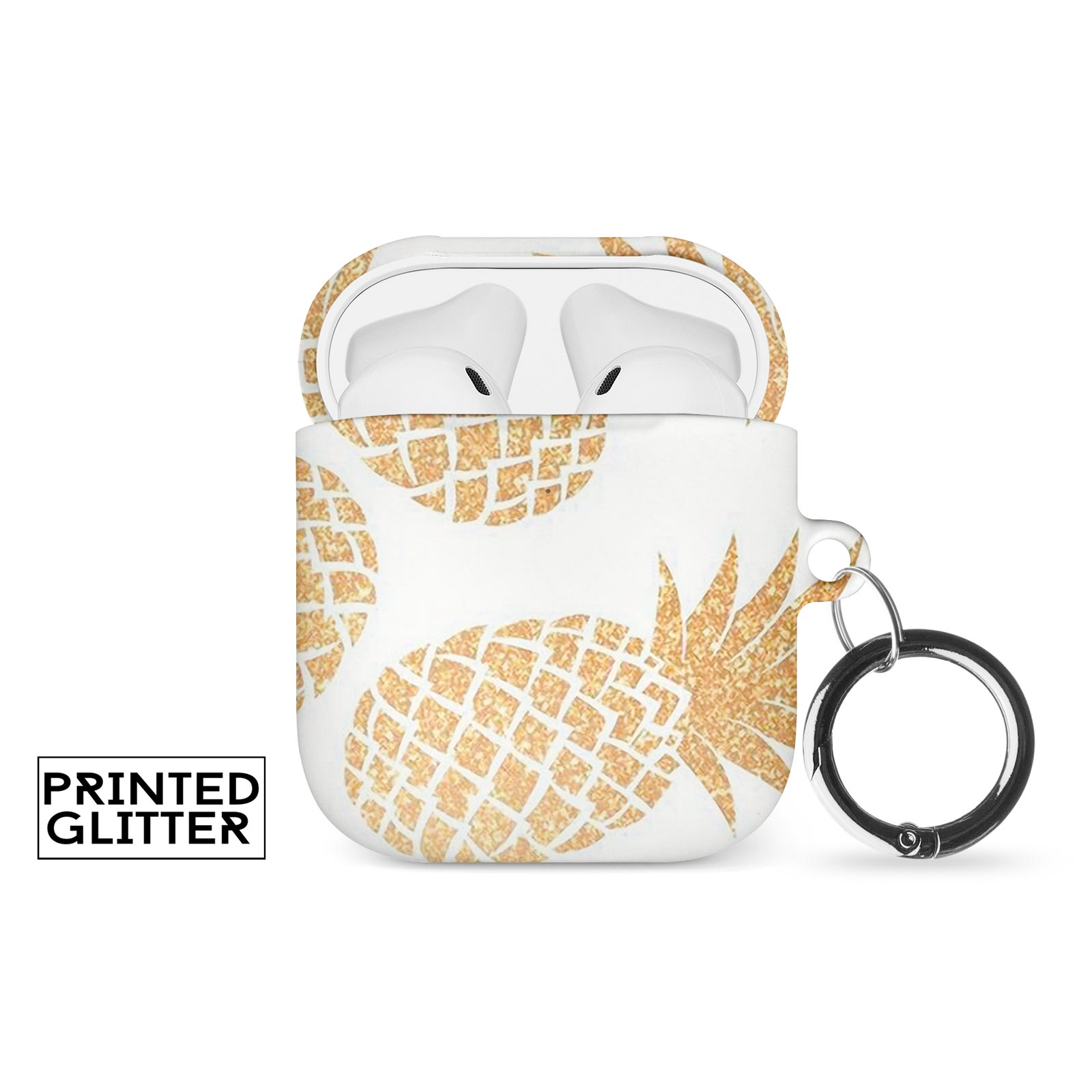 CASE FOR AIRPODS 1 2 3 PRO COVER HARD SHELL STARS GOLD RAINBOW - Picture 8 of 26