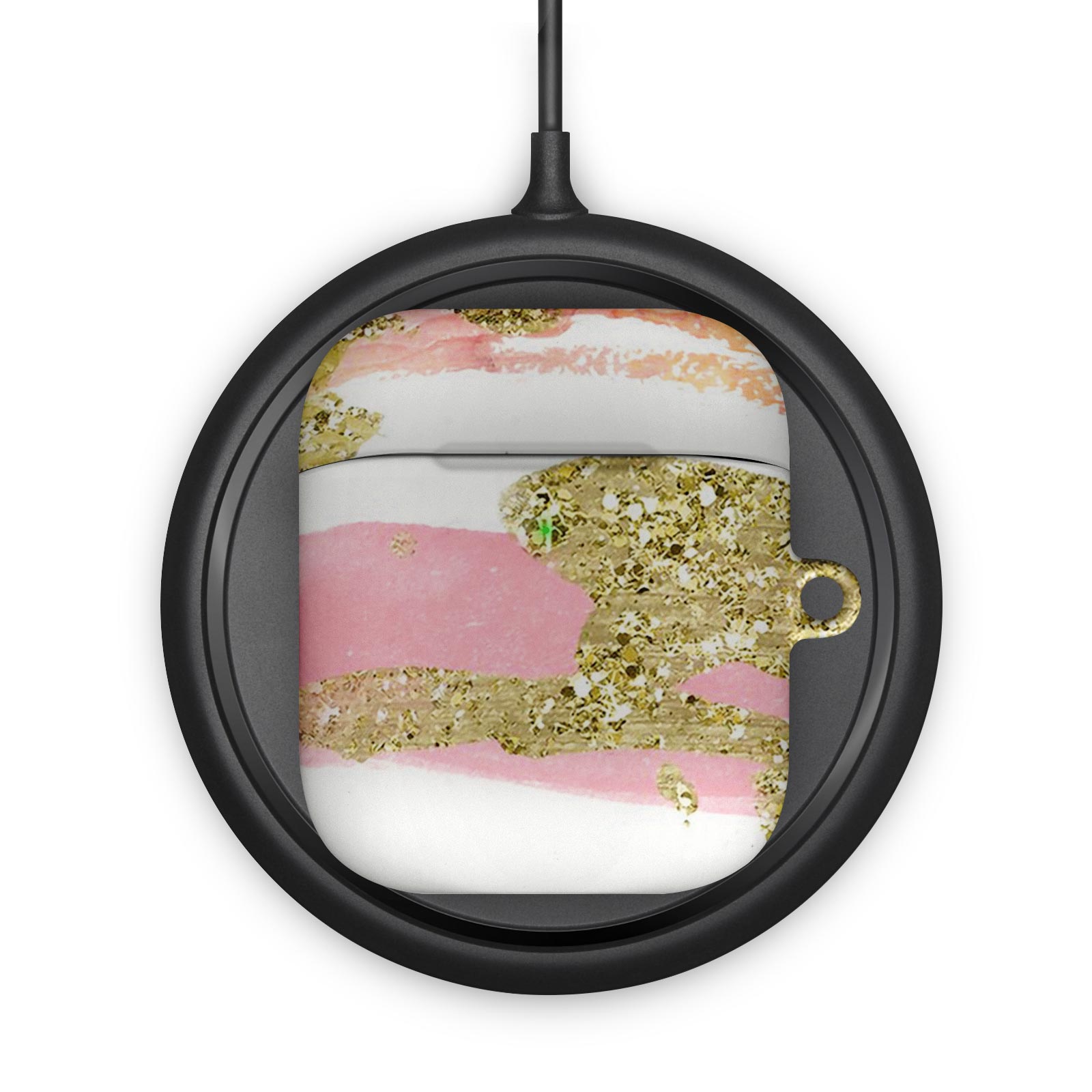 CASE FOR AIRPODS 1 2 3 PRO COVER HARD SHELL STARS GOLD RAINBOW - Picture 13 of 26