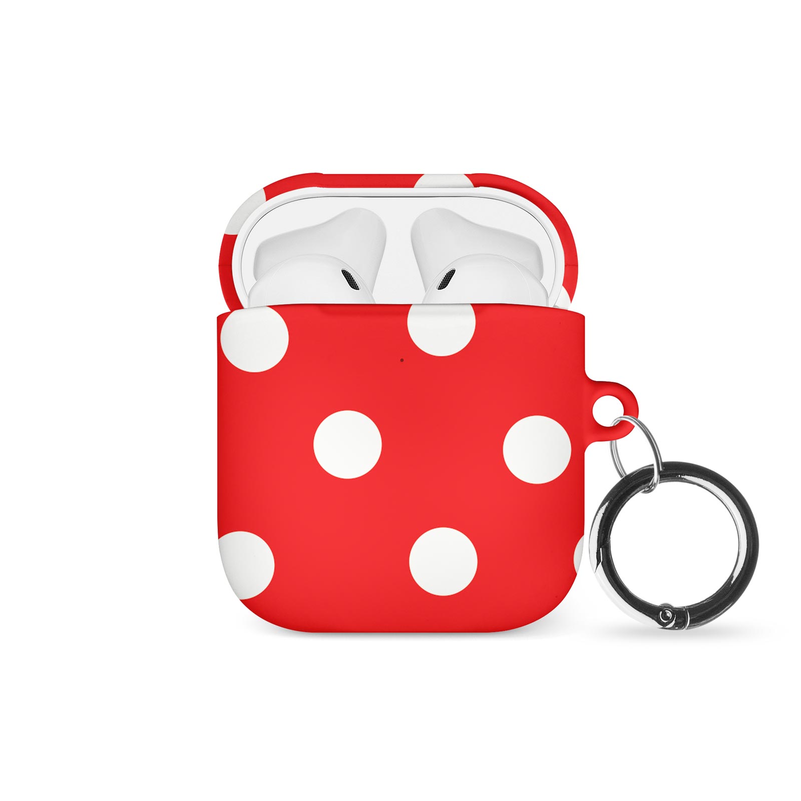 CASE FOR AIRPODS 1 2 3 PRO COVER HARD SHELL POLKA DOT SHABBY - Picture 2 of 26