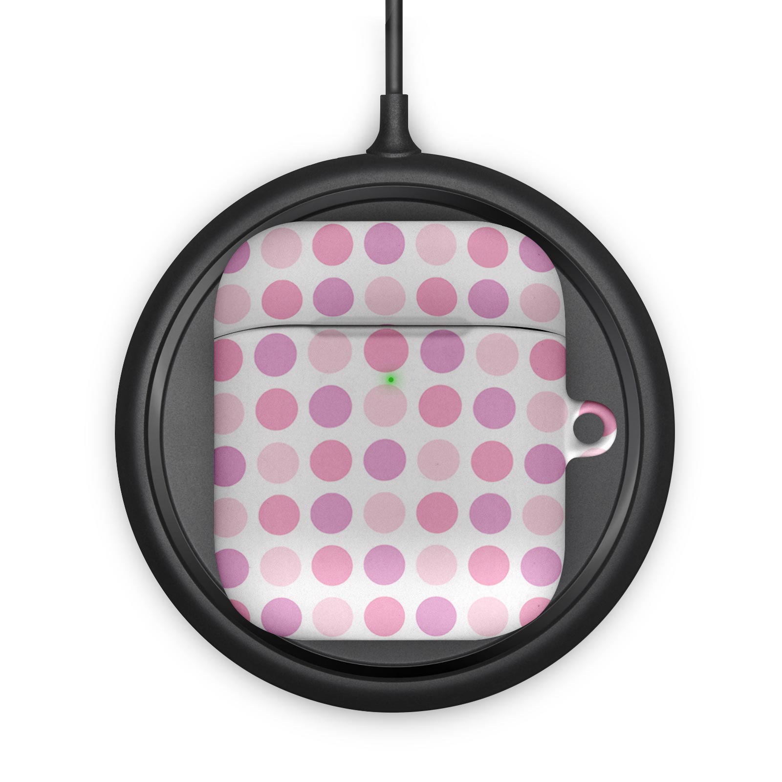 CASE FOR AIRPODS 1 2 3 PRO COVER HARD SHELL POLKA DOT SHABBY - Picture 16 of 26