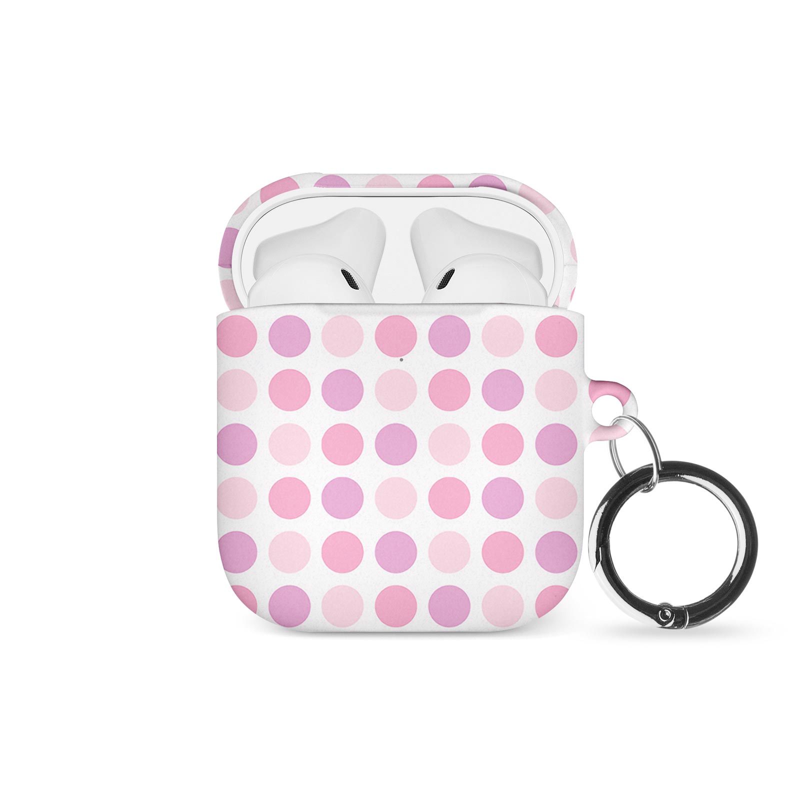 CASE FOR AIRPODS 1 2 3 PRO COVER HARD SHELL POLKA DOT SHABBY - Picture 14 of 26