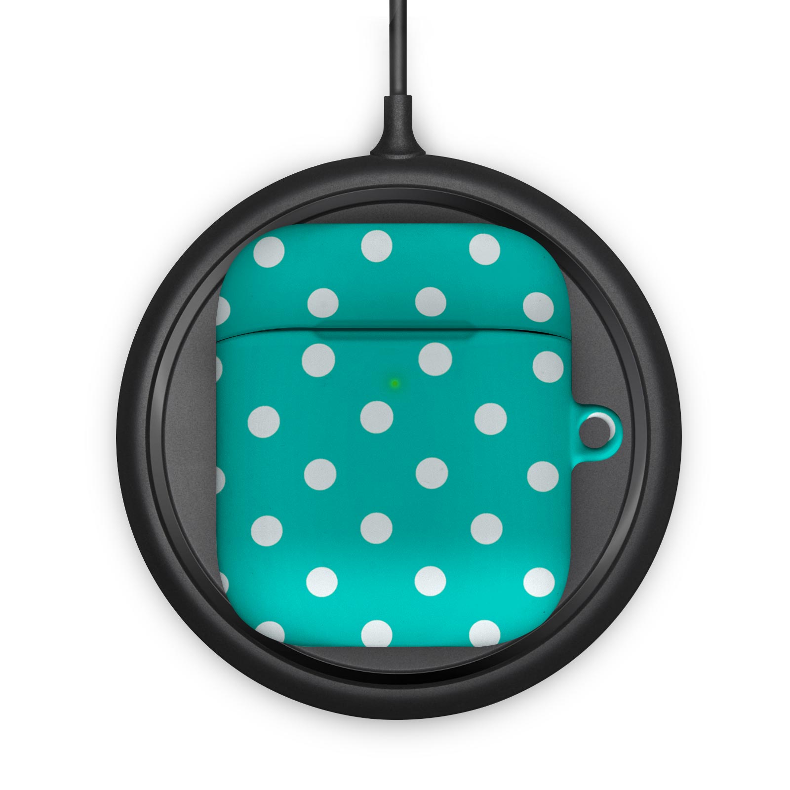 CASE FOR AIRPODS 1 2 3 PRO COVER HARD SHELL POLKA DOT SHABBY - Picture 22 of 26