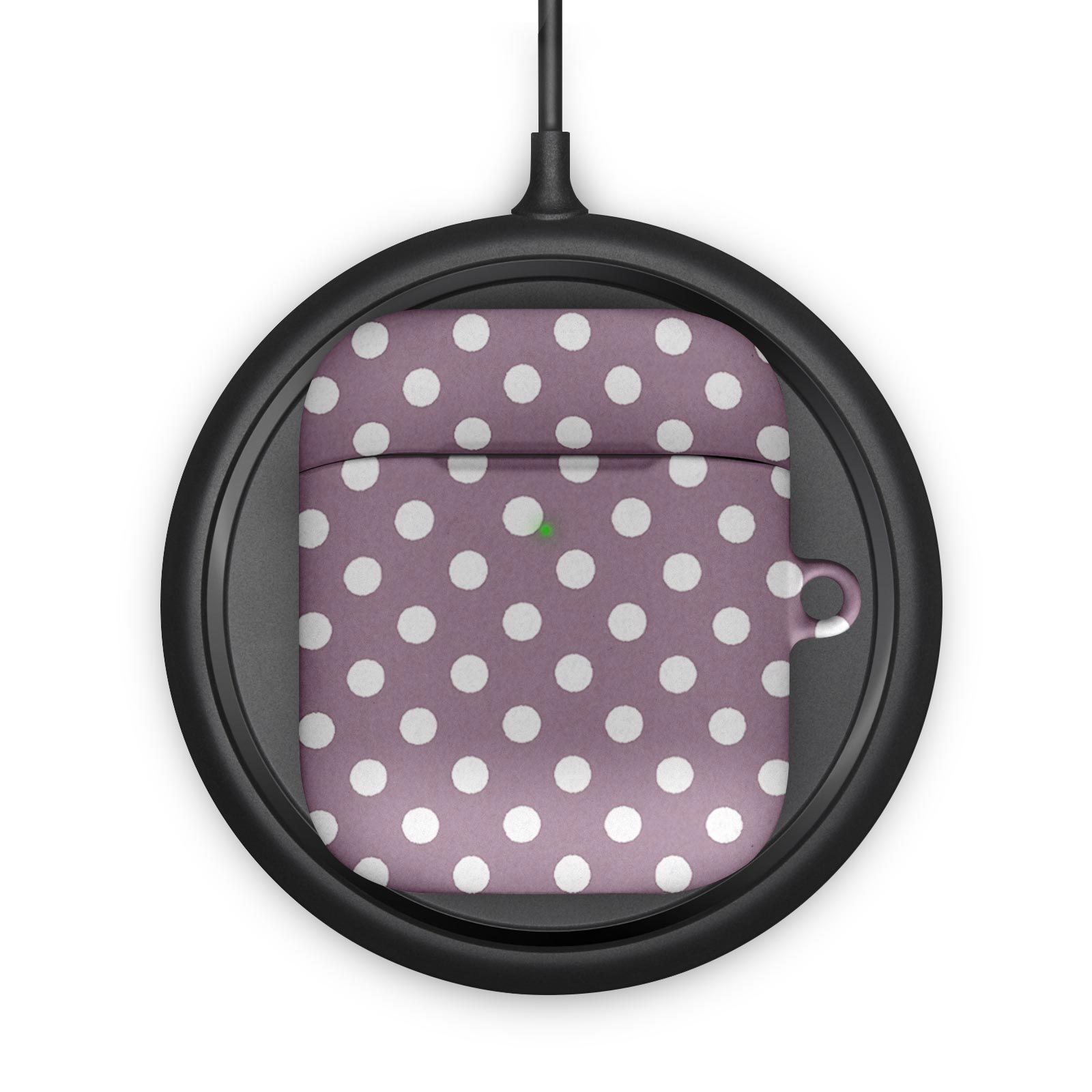CASE FOR AIRPODS 1 2 3 PRO COVER HARD SHELL POLKA DOT SHABBY - Picture 25 of 26
