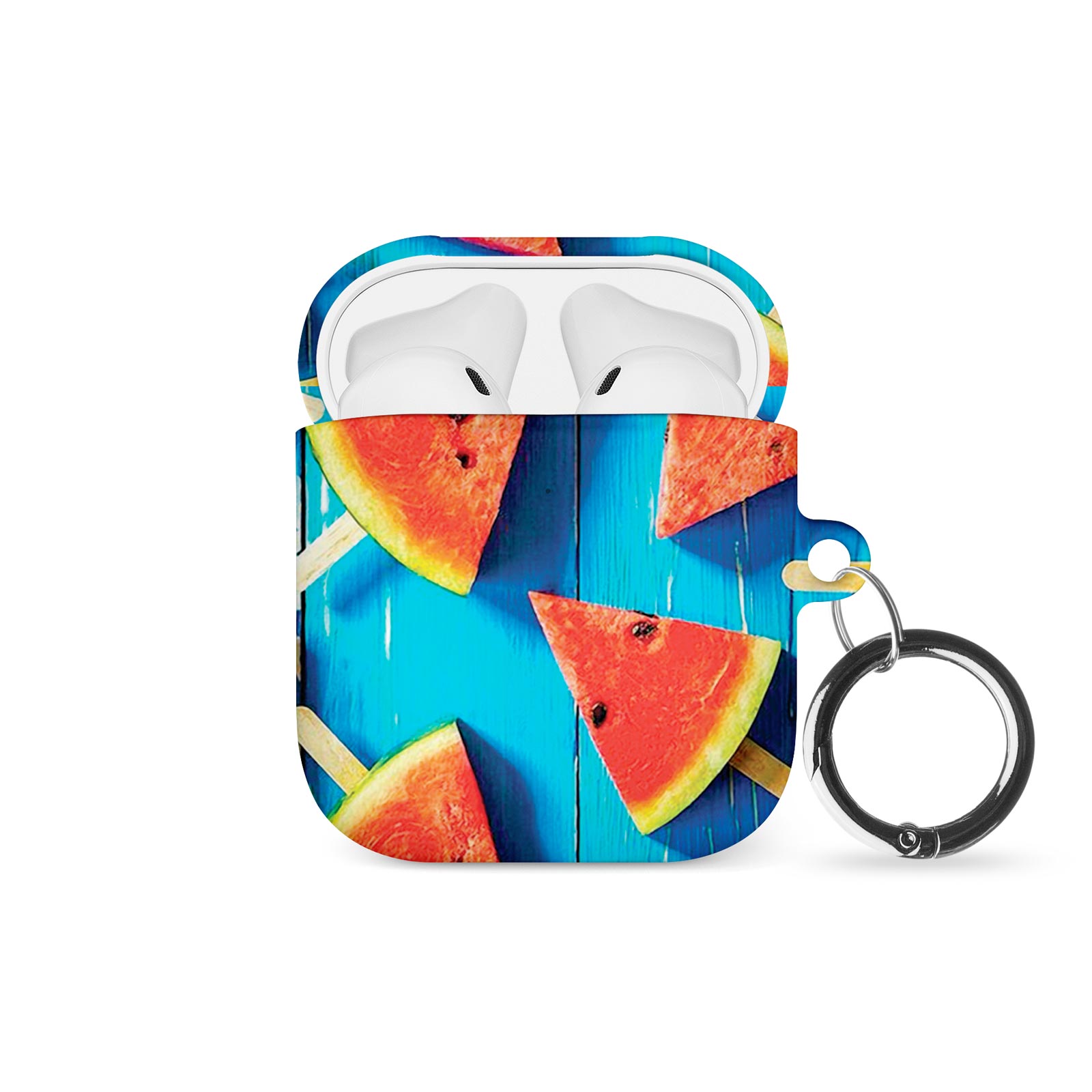 CASE FOR AIRPODS 1 2 3 PRO COVER HARD SHELL WATERMELON CLOUDS - Picture 14 of 26