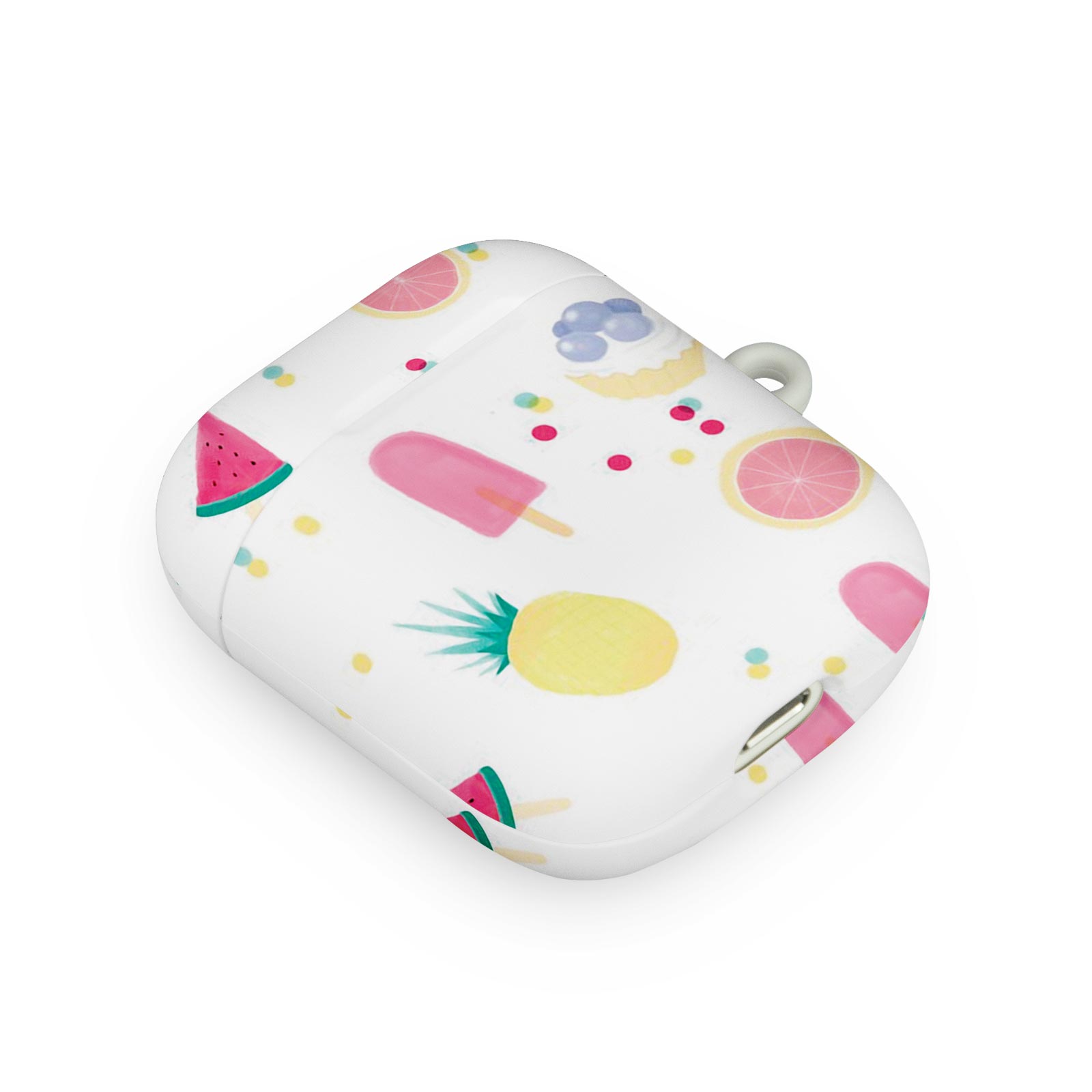 CASE FOR AIRPODS 1 2 3 PRO COVER HARD SHELL WATERMELON CLOUDS - Picture 18 of 26