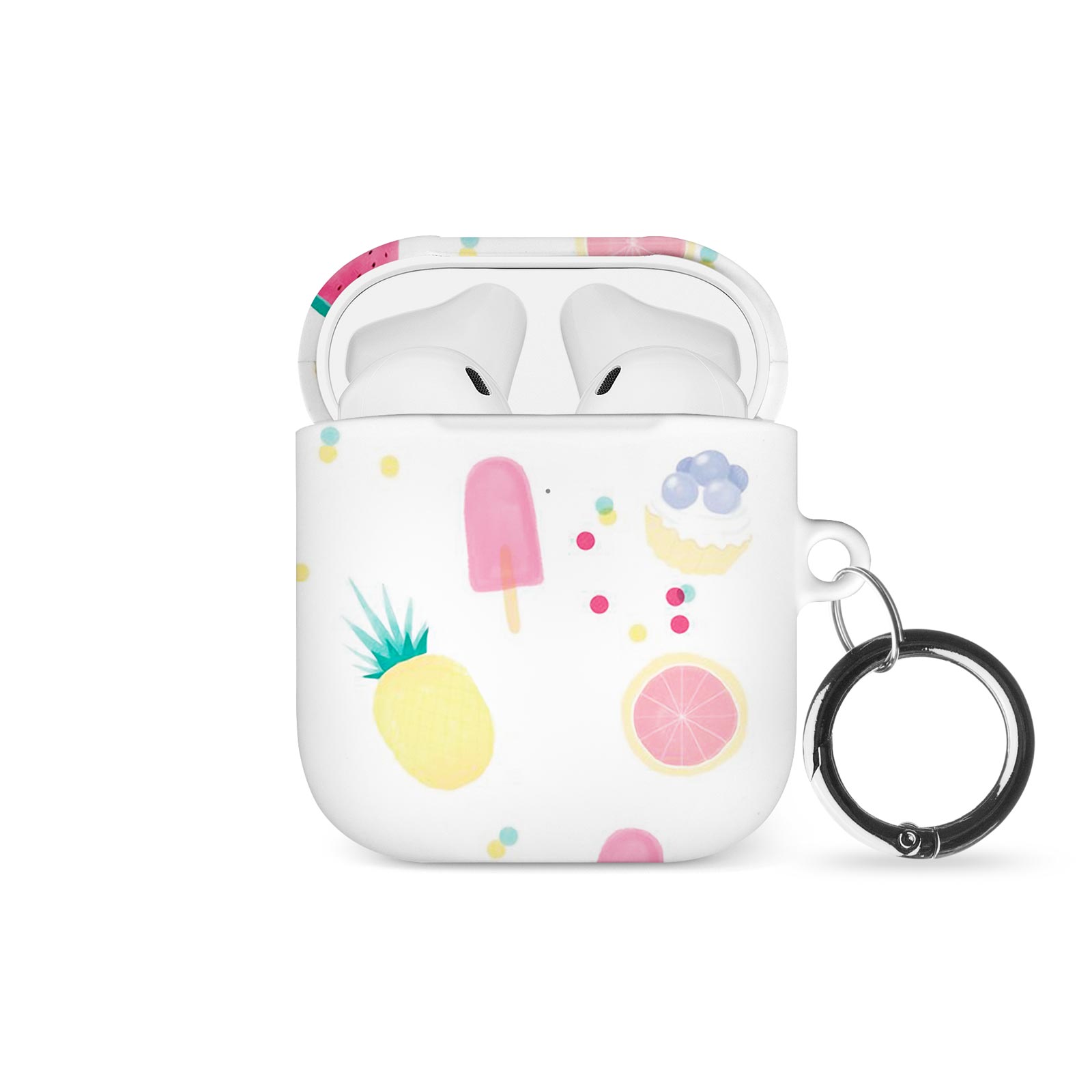 CASE FOR AIRPODS 1 2 3 PRO COVER HARD SHELL WATERMELON CLOUDS - Picture 17 of 26