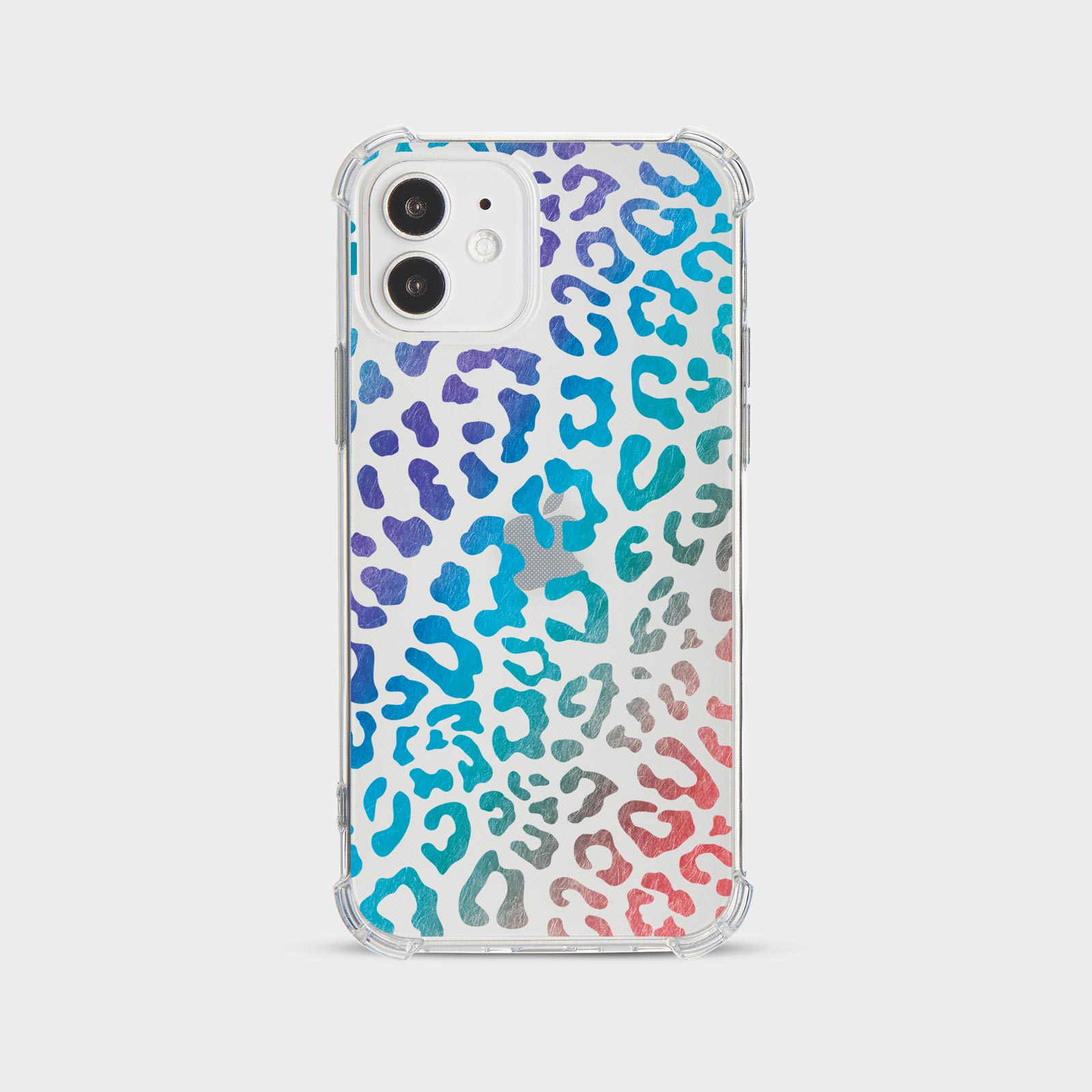 CASE FOR IPHONE 15 14 13 12 11 SE SHOCKPROOF SILICONE COVER ANIMAL PRINT NEON - Picture 14 of 34