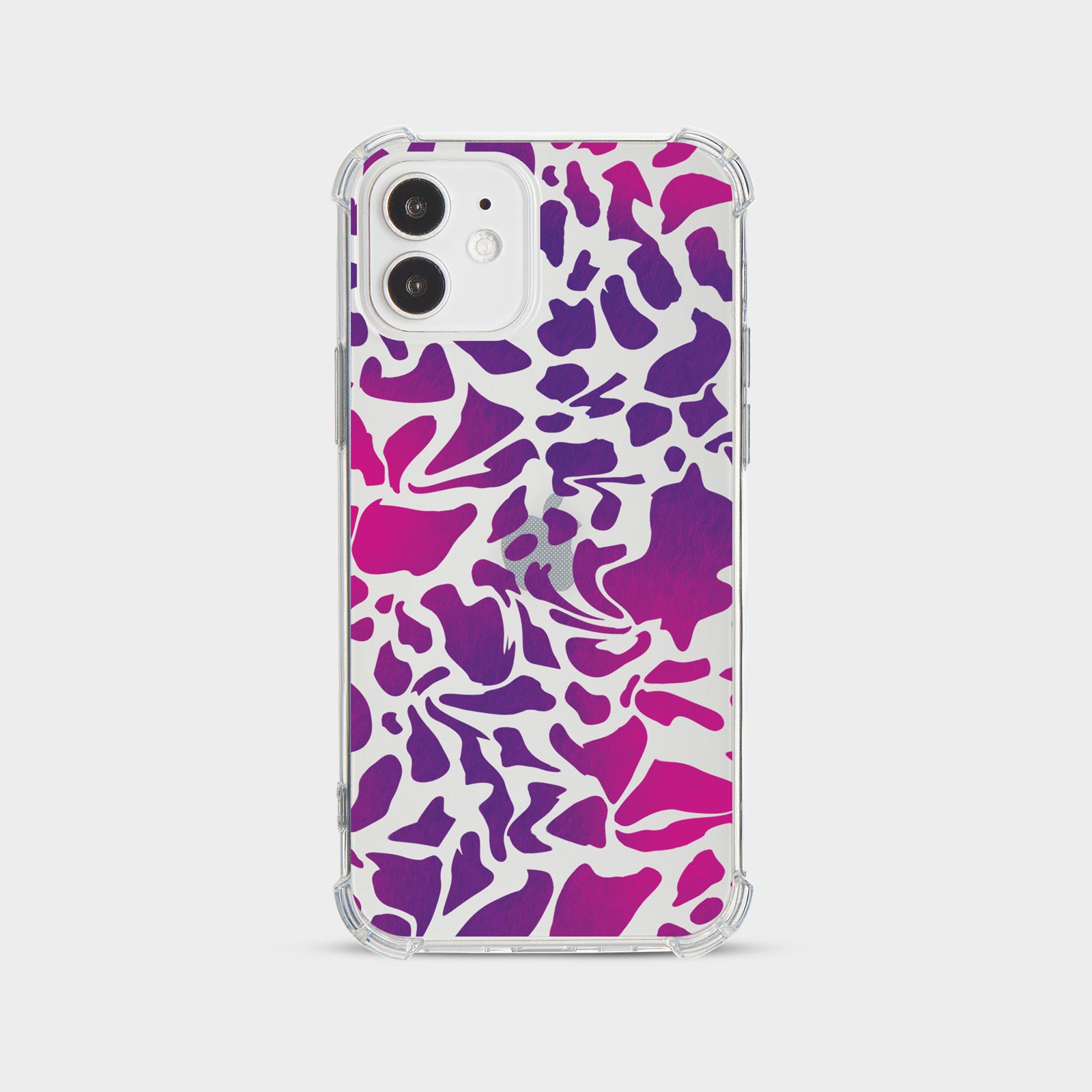 CASE FOR IPHONE 15 14 13 12 11 SE SHOCKPROOF SILICONE COVER ANIMAL PRINT NEON - Picture 22 of 34