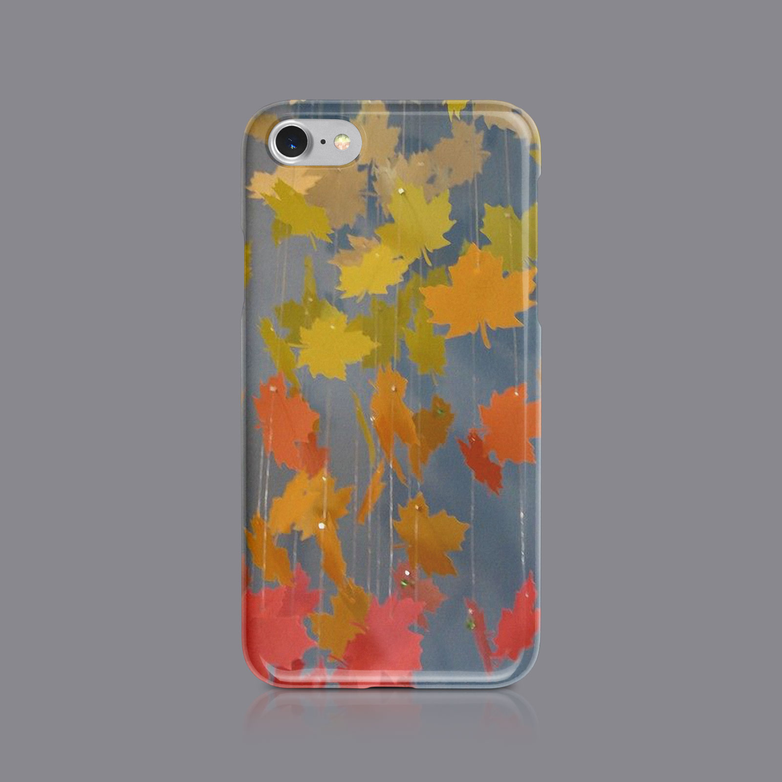 AUTUMN LEAVES TREE FALL SEASON PHONE CASE FOR IPHONE 8 XS XR SAMSUNG S8 S9 PLUS - Picture 8 of 9