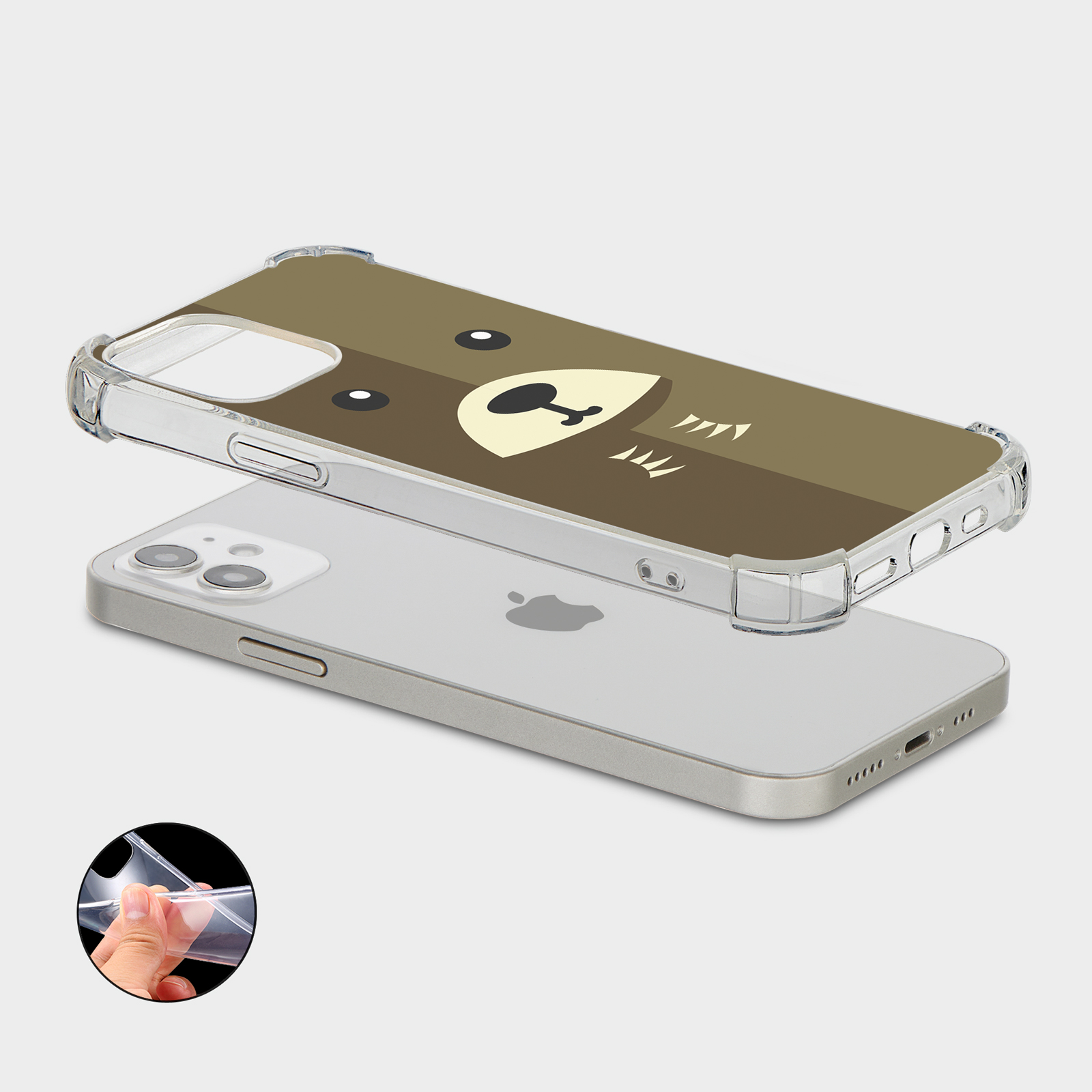 CASE FOR IPHONE 15 14 13 12 11 SE 8 PRO SHOCKPROOF PHONE COVER TEDDY BEARS CUBS - 第 8/26 張圖片