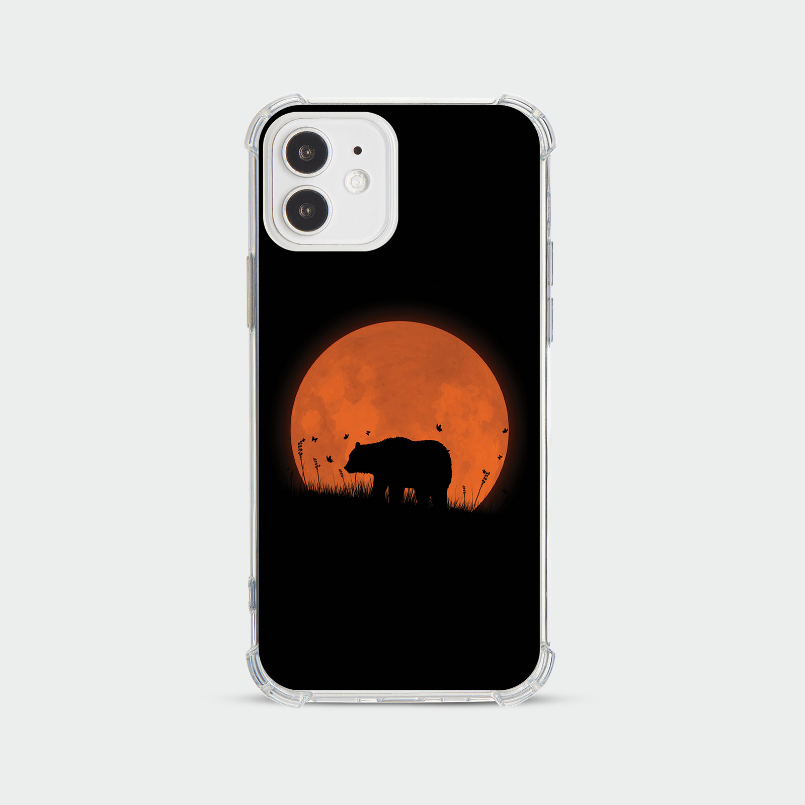 CASE FOR IPHONE 15 14 13 12 SE SHOCKPROOF PHONE COVER BEAR WILD BEAST GRIZZLY - Picture 26 of 34
