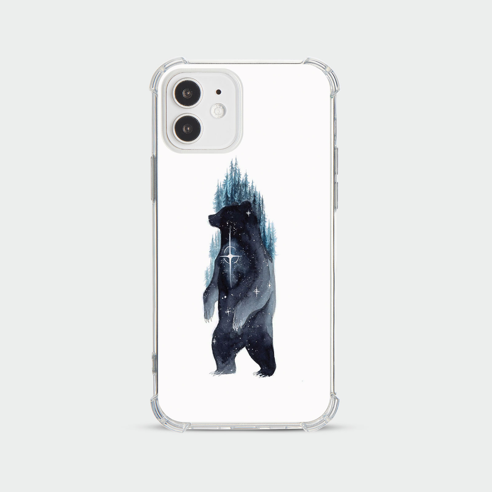 CASE FOR IPHONE 15 14 13 12 SE SHOCKPROOF PHONE COVER BEAR WILD BEAST GRIZZLY - Picture 30 of 34