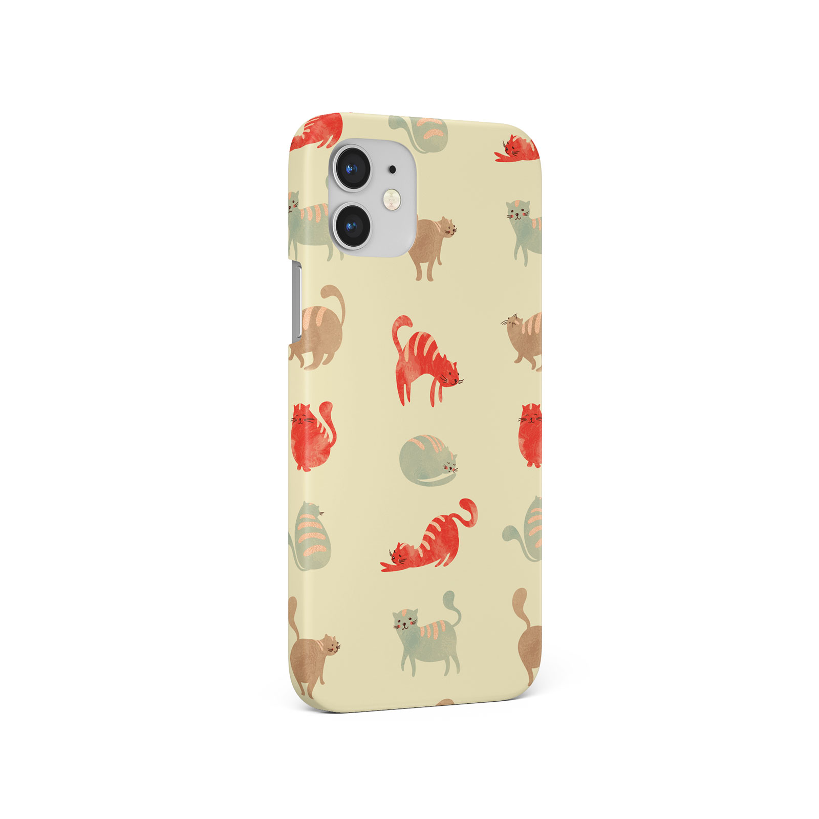 CASE FOR IPHONE 16 16E 15 14 12 12 SE 8 PRO MAX HARD PHONE COVER CUTE CAT KITTEN - 第 3/8 張圖片