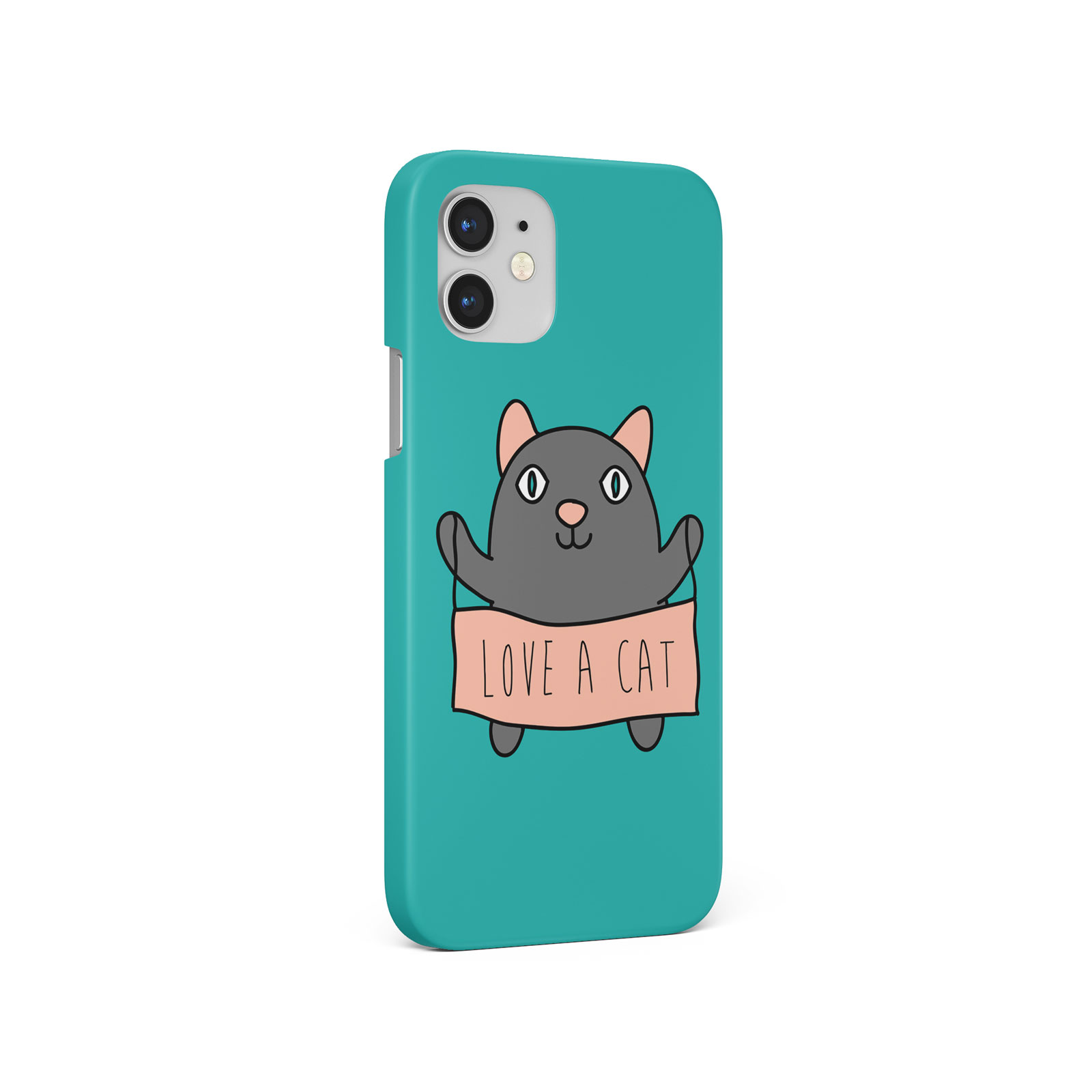 CASE FOR IPHONE 16 16E 15 14 12 12 SE 8 PRO MAX HARD PHONE COVER CUTE CAT KITTEN - 第 4/8 張圖片