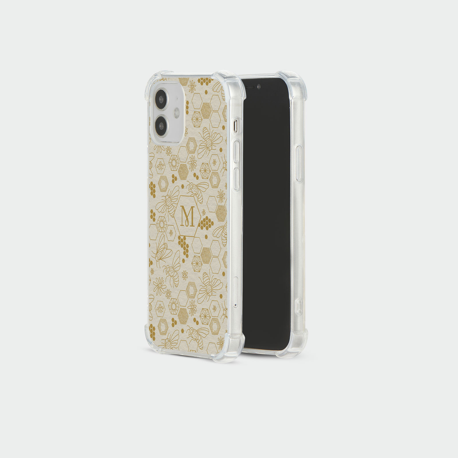 PERSONALISED CASE FOR IPHONE 13 12 SE 8 SHOCKPROOF PHONE COVER HONEYBEE FLORAL - Picture 11 of 122