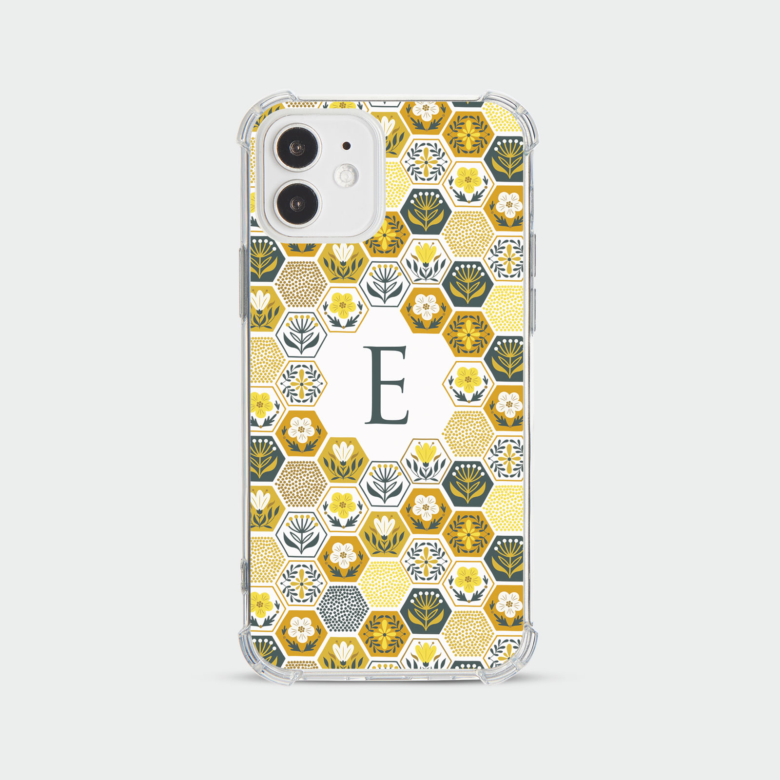 PERSONALISED CASE FOR IPHONE 13 12 SE 8 SHOCKPROOF PHONE COVER HONEYBEE FLORAL - Picture 42 of 122