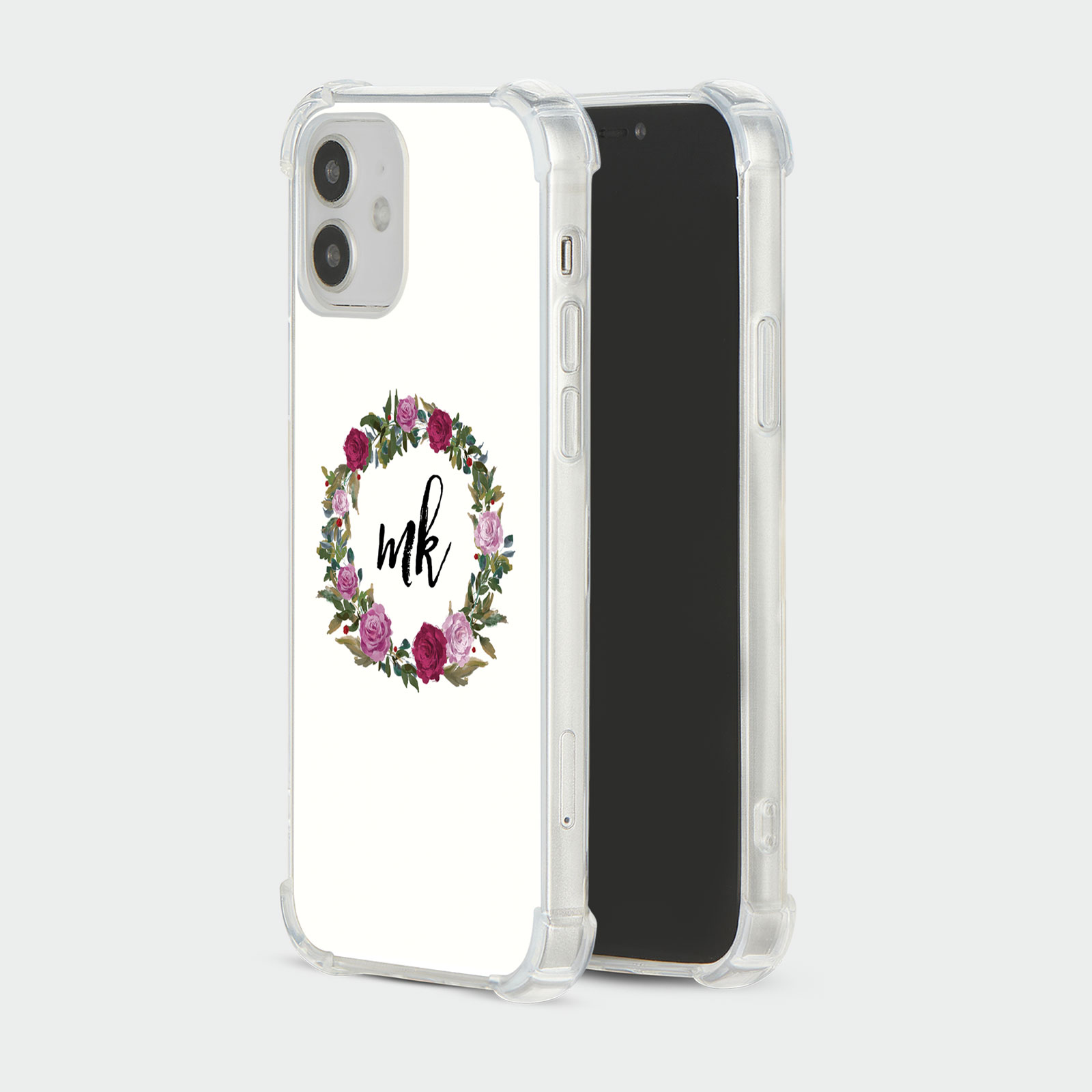 PERSONALISED CASE FOR IPHONE SHOCKPROOF PHONE COVER UNICORNS ROSES HEART FLORAL - Picture 4 of 34