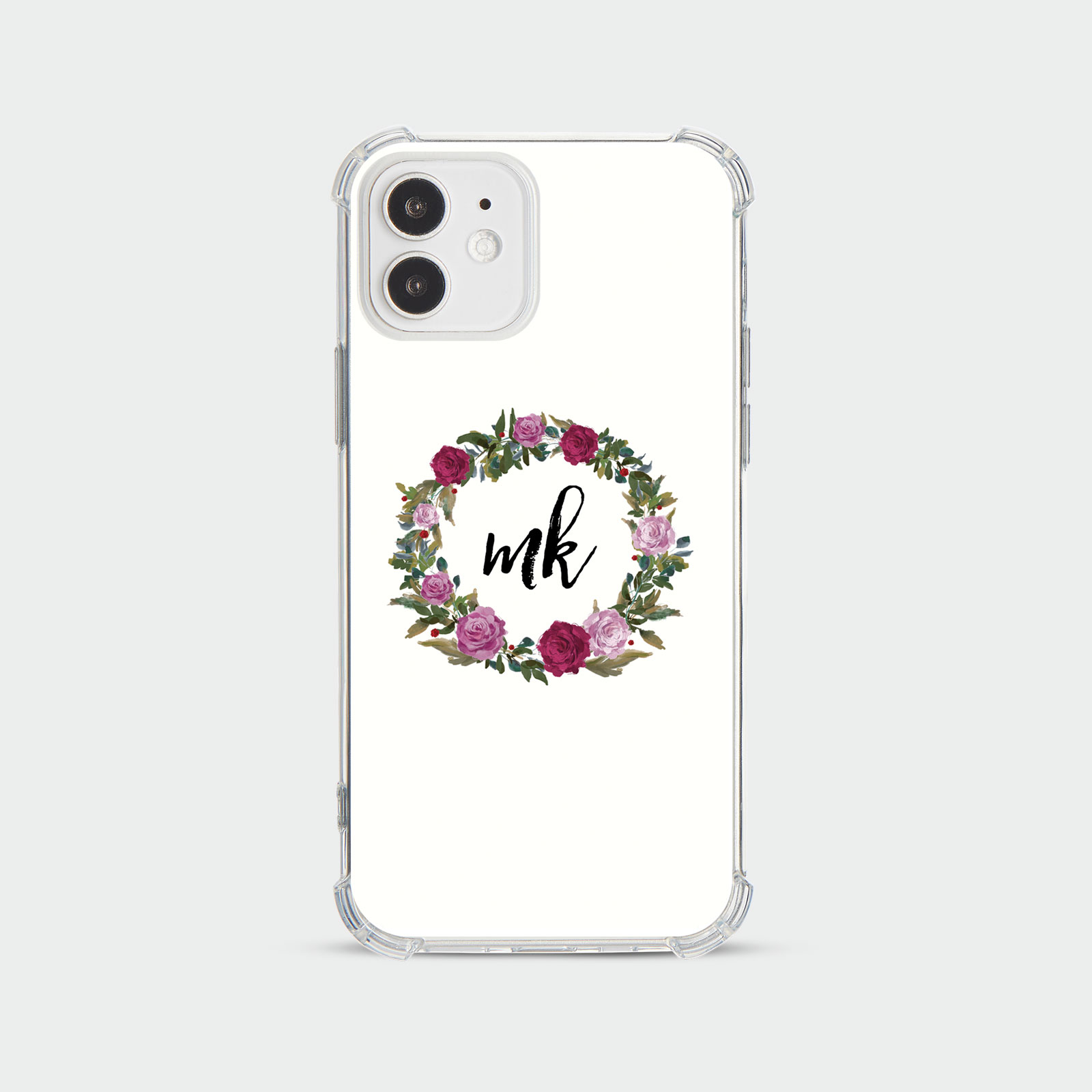 PERSONALISED CASE FOR IPHONE SHOCKPROOF PHONE COVER UNICORNS ROSES HEART FLORAL - Picture 2 of 34