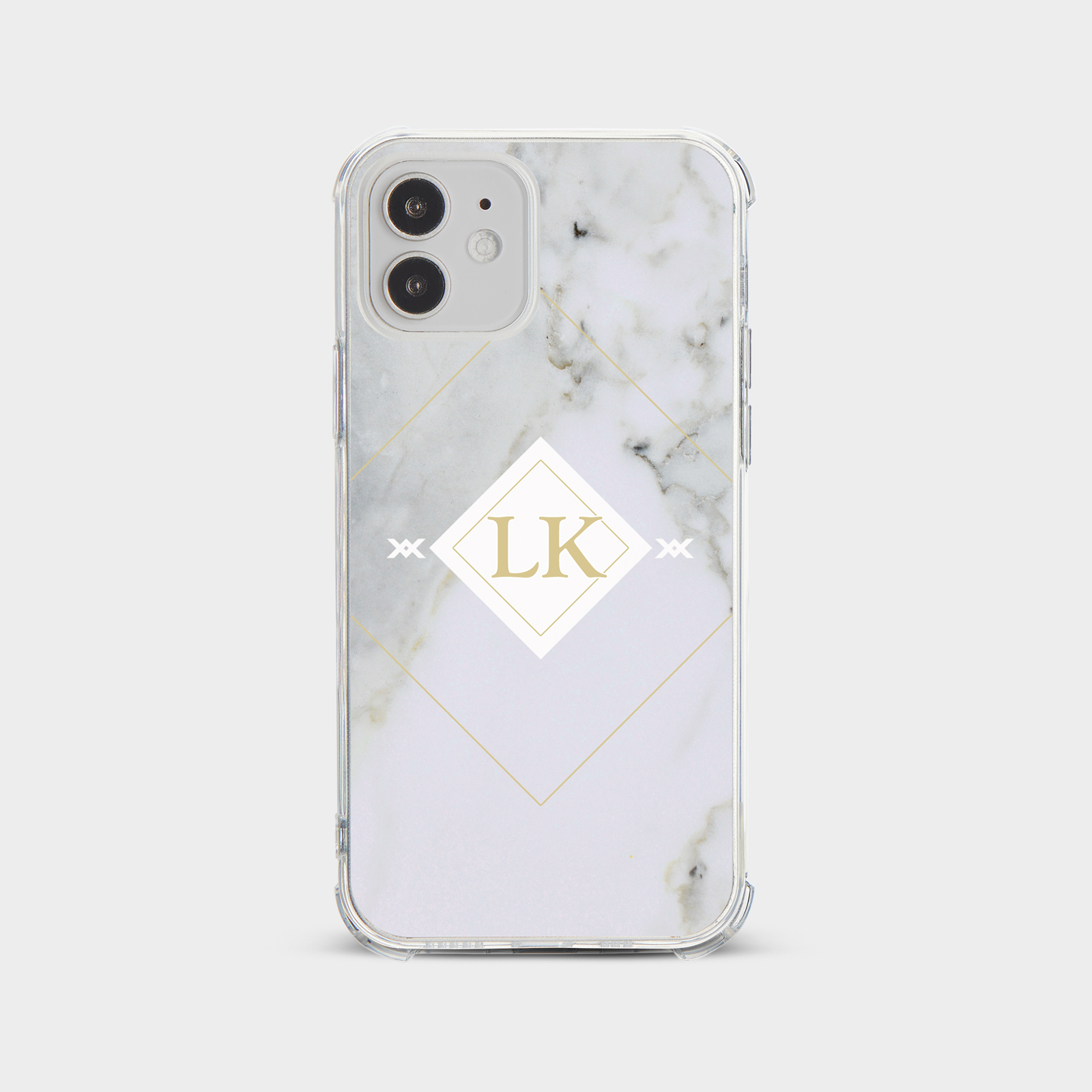 PERSONALISED CASE FOR IPHONE SHOCKPROOF PHONE COVER MARBLE GOLD GRANITE STONE - Picture 10 of 34