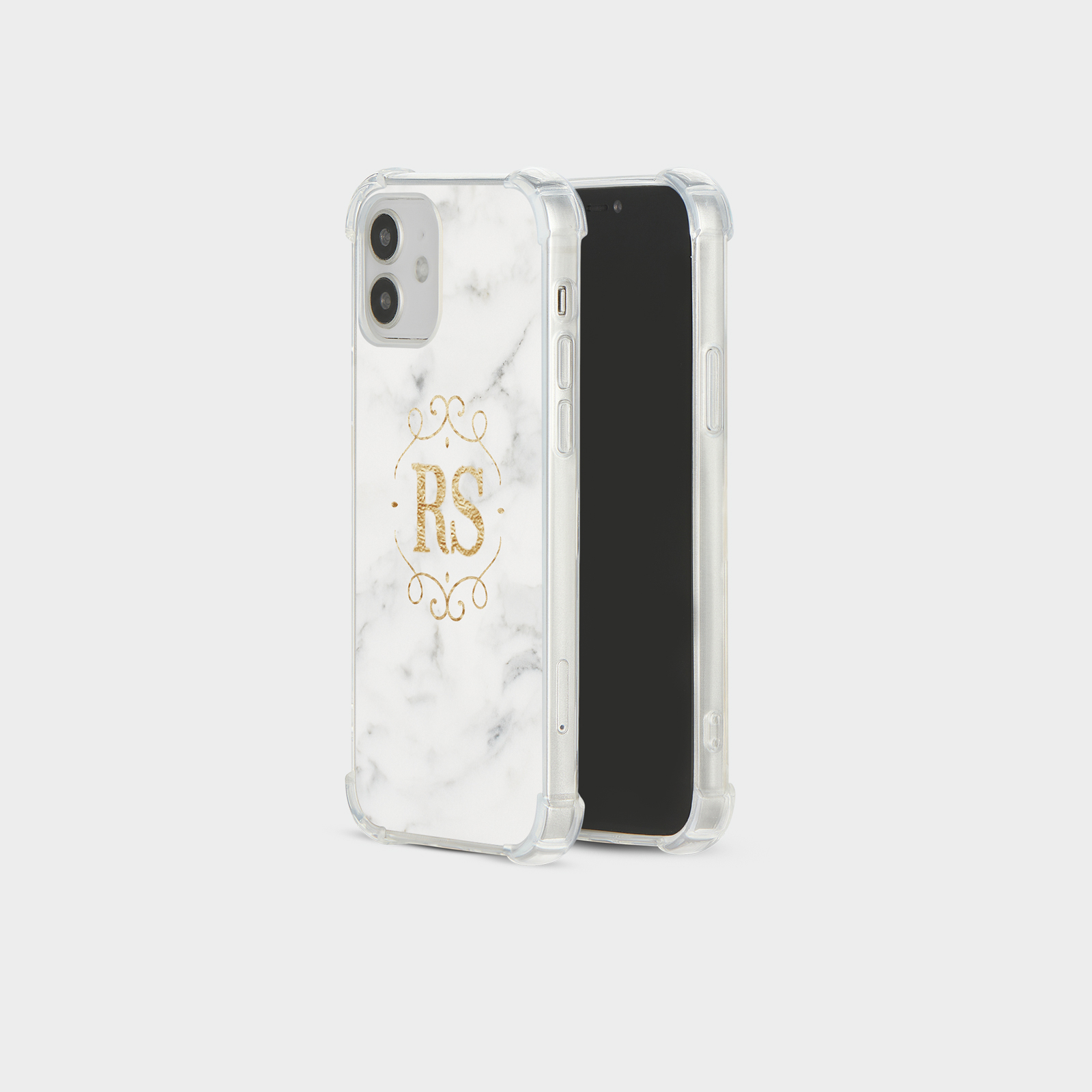 PERSONALISED CASE FOR IPHONE SHOCKPROOF PHONE COVER MARBLE GOLD GRANITE STONE - Picture 31 of 34