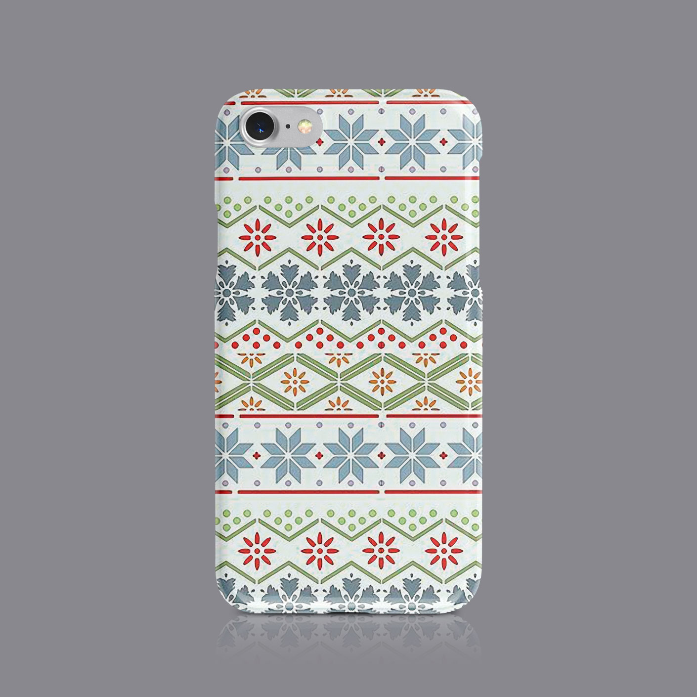 Handyhülle Weihnachten Pinguin Schneemann für iPhone 7 8 XS XR Samsung S8 S9 Plus - Bild 8 von 9