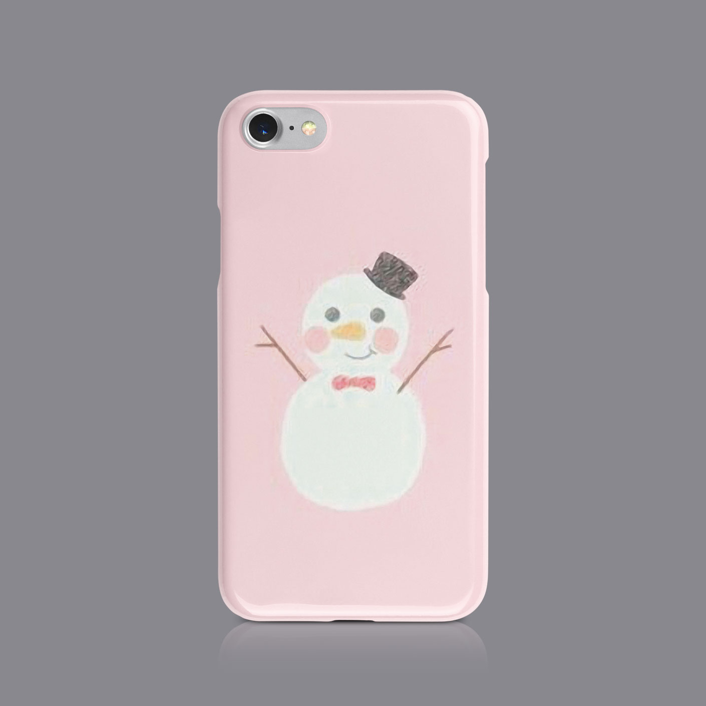Handyhülle Weihnachten Pinguin Schneemann für iPhone 7 8 XS XR Samsung S8 S9 Plus - Bild 9 von 9