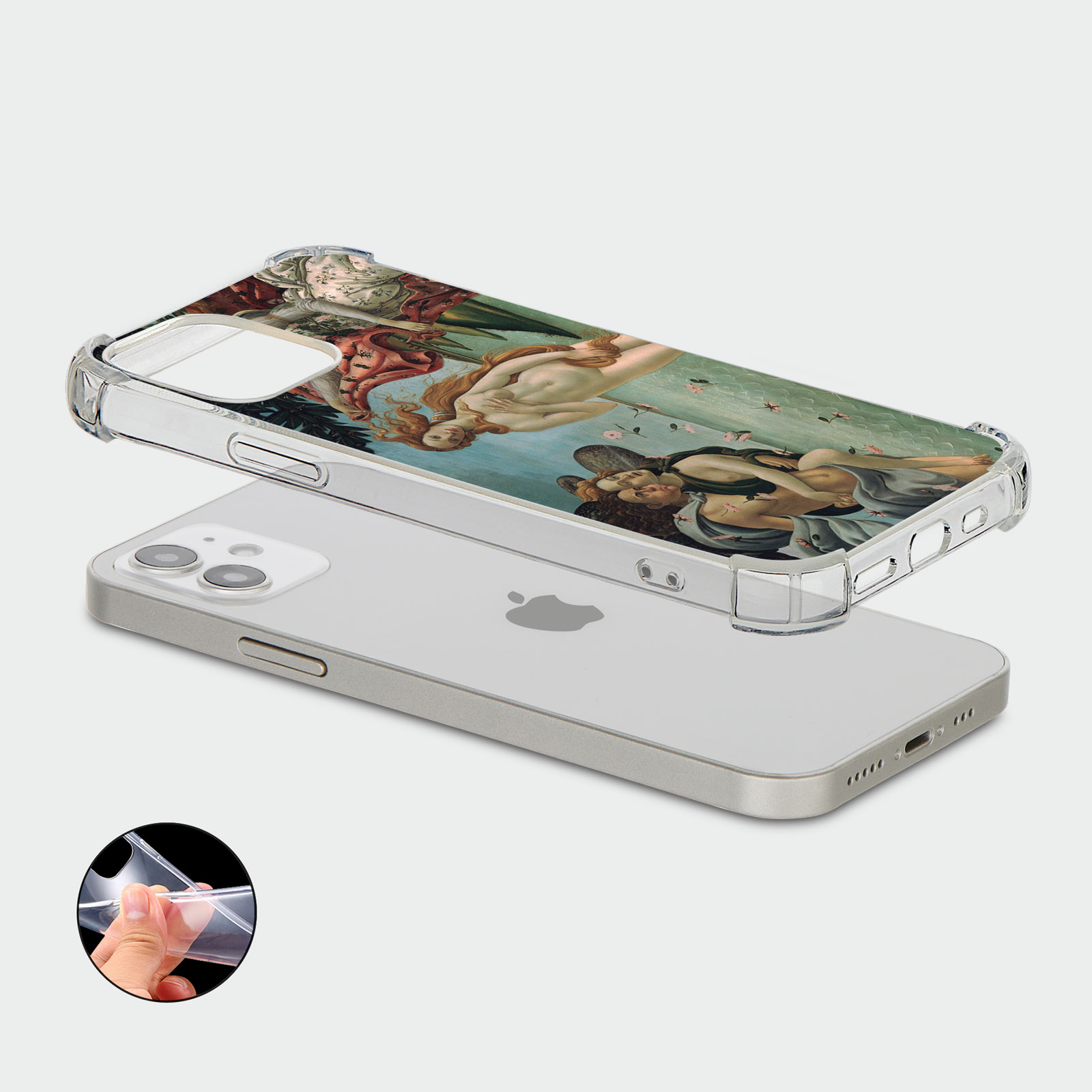 CASE FOR IPHONE 15 14 13 12 11 SE 8 PRO SHOCKPROOF PHONE COVER CLASSIC PAINTINGS - Picture 16 of 34