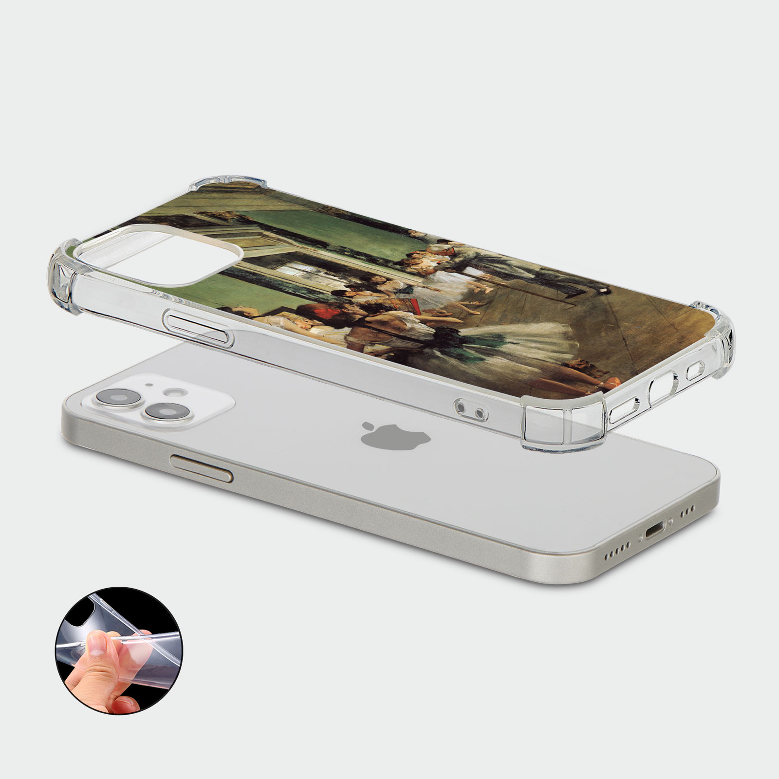 CASE FOR IPHONE 15 14 13 12 11 SE 8 PRO SHOCKPROOF PHONE COVER CLASSIC PAINTINGS - Picture 28 of 34