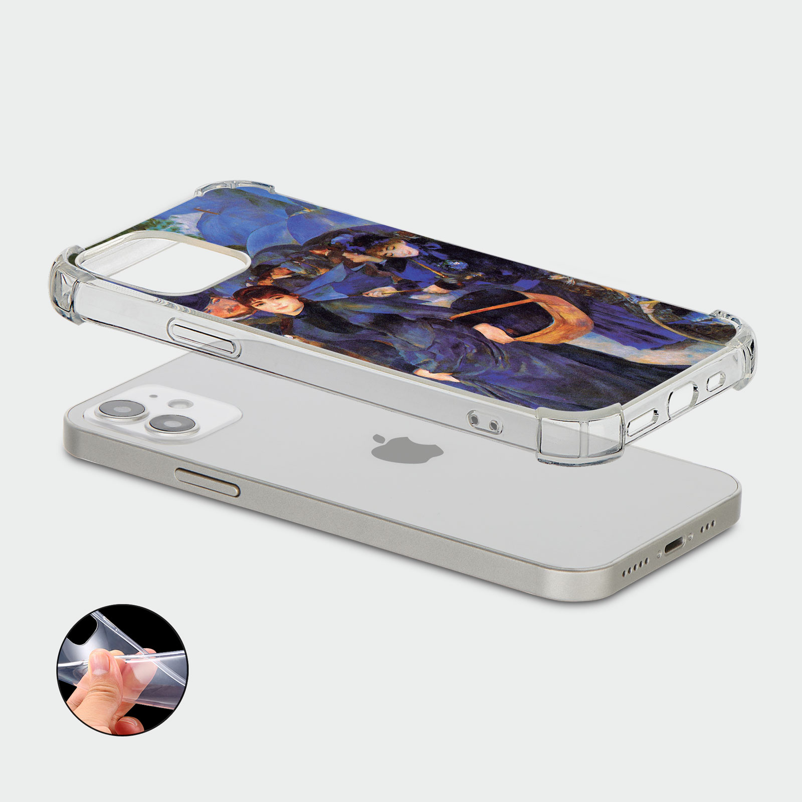 CASE FOR IPHONE 15 14 13 12 11 SE 8 PRO SHOCKPROOF PHONE COVER CLASSIC PAINTINGS - Picture 32 of 34