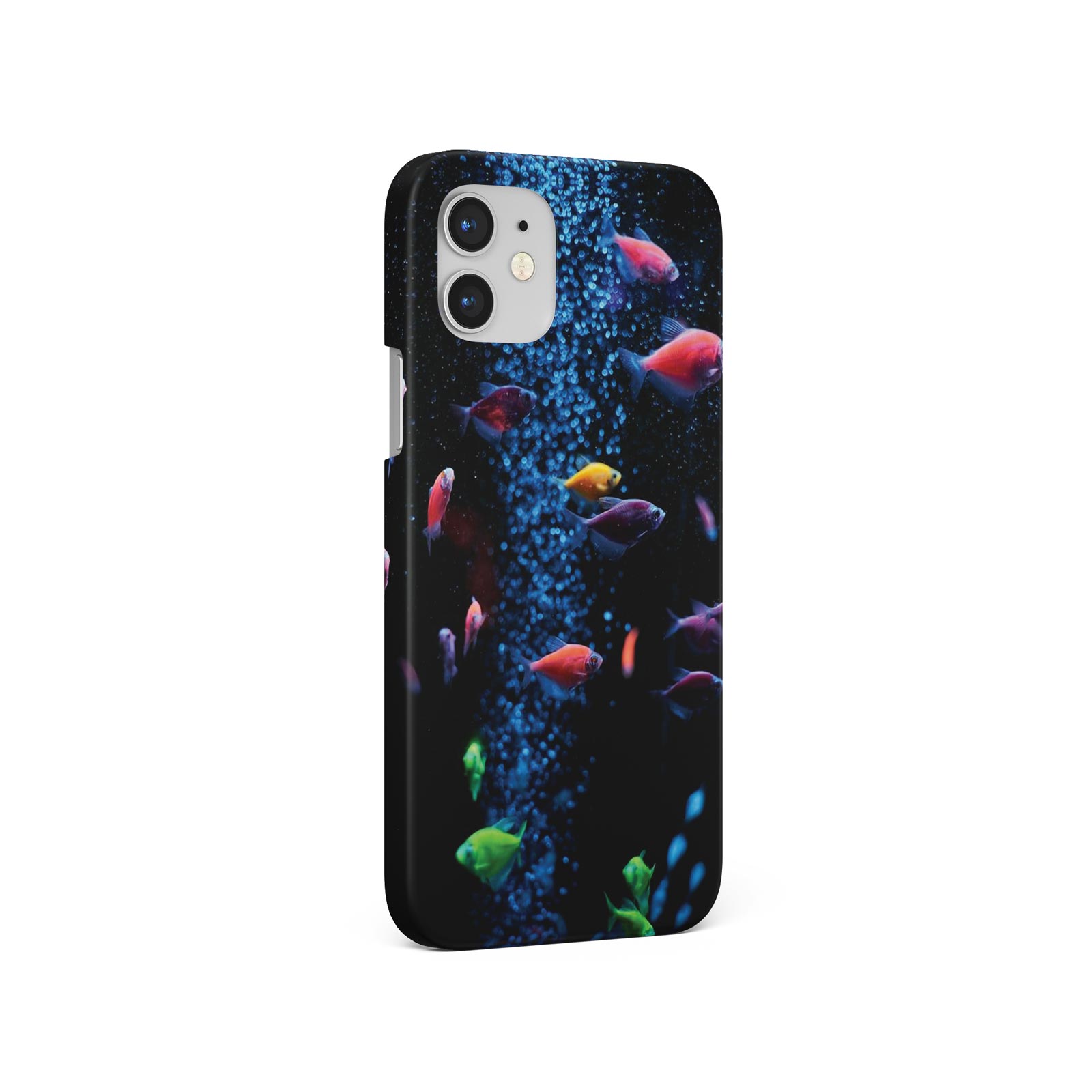 CASE FOR IPHONE 16 15 14 13 12 11 SE 8 HARD PHONE COVER TROPICAL AQUARIUM FISH - Picture 7 of 10