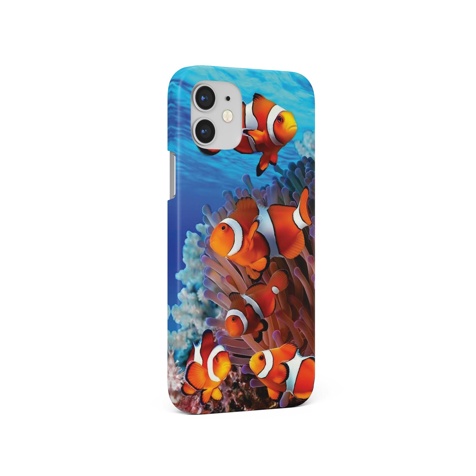 CASE FOR IPHONE 16 15 14 13 12 11 SE 8 HARD PHONE COVER TROPICAL AQUARIUM FISH - Picture 9 of 10
