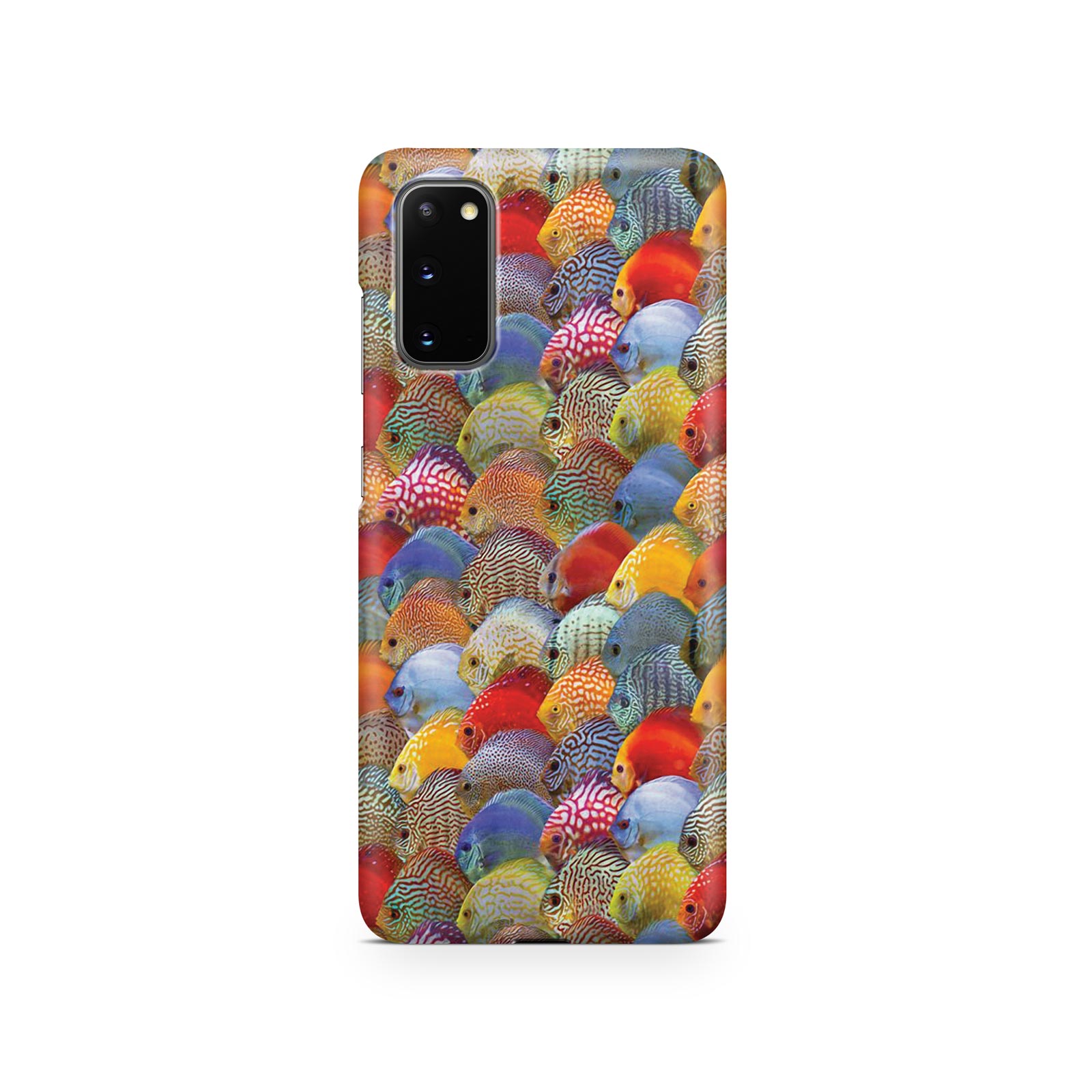 CASE FOR SAMSUNG S24 S23 S22 S20 S10 S9 HARD PHONE COVER TROPICAL AQUARIUM FISH - Picture 5 of 10