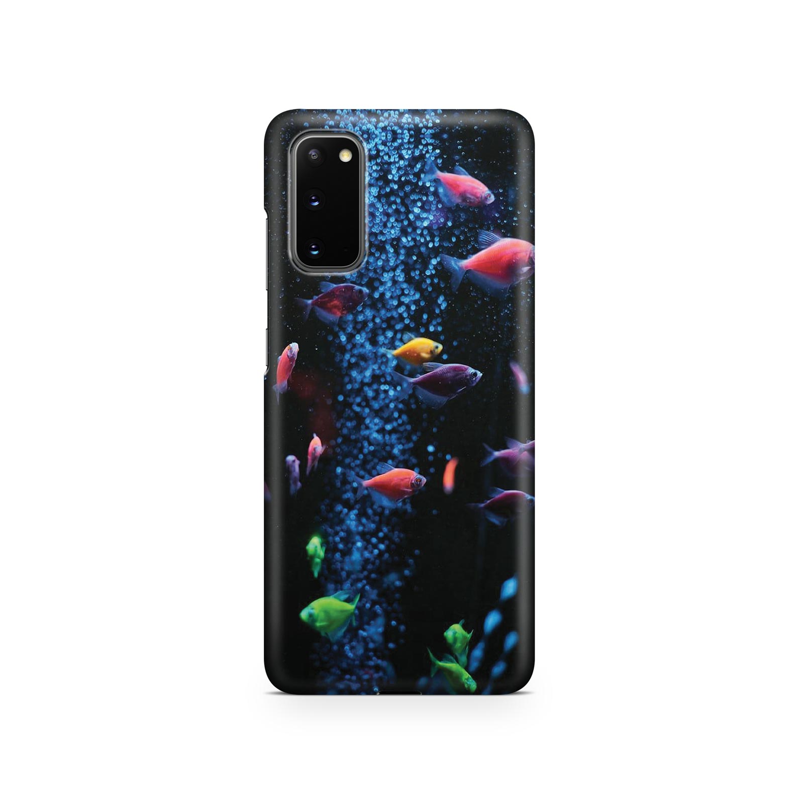 CASE FOR SAMSUNG S24 S23 S22 S20 S10 S9 HARD PHONE COVER TROPICAL AQUARIUM FISH - Picture 7 of 10