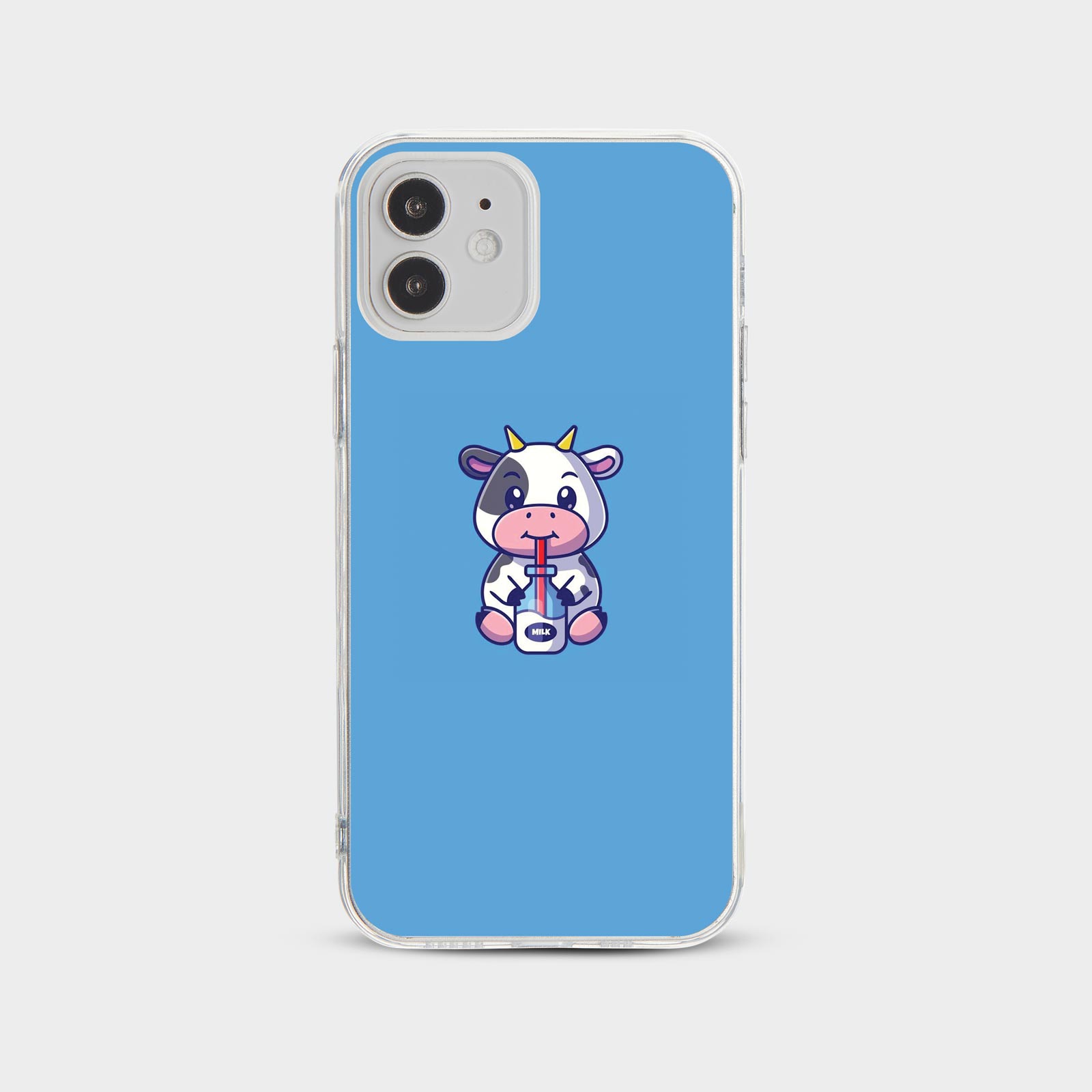 CASE FOR IPHONE 15 14 13 12 SE SHOCKPROOF PHONE COVER CUTE BABY COW KAWAII FUNNY - Picture 18 of 34