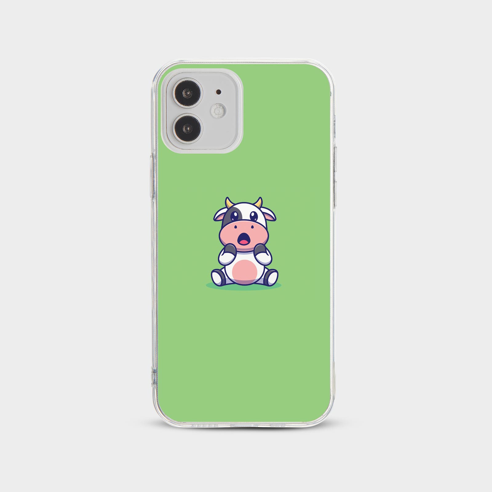 CASE FOR IPHONE 15 14 13 12 SE SHOCKPROOF PHONE COVER CUTE BABY COW KAWAII FUNNY - Picture 26 of 34