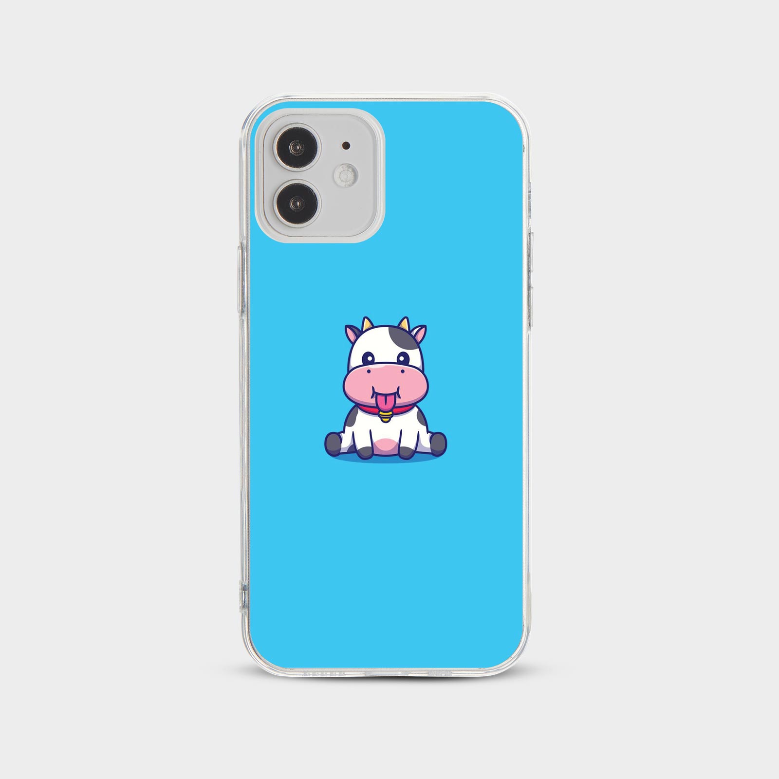 CASE FOR IPHONE 15 14 13 12 SE SHOCKPROOF PHONE COVER CUTE BABY COW KAWAII FUNNY - Picture 30 of 34
