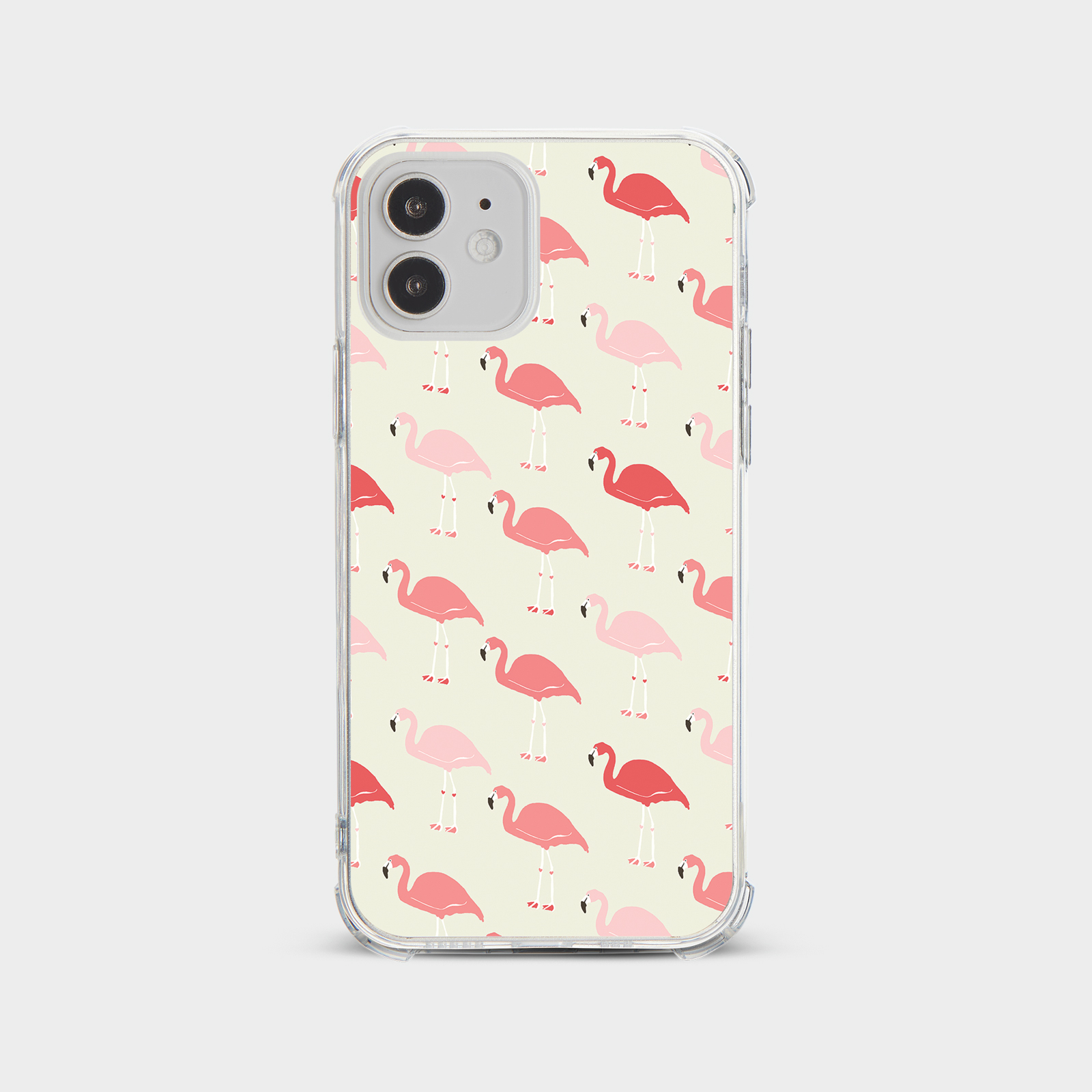 CASE FOR IPHONE 15 14 13 12 11 SE 8 SHOCKPROOF PHONE COVER FLAMINGO PINK BIRDS - Picture 10 of 26