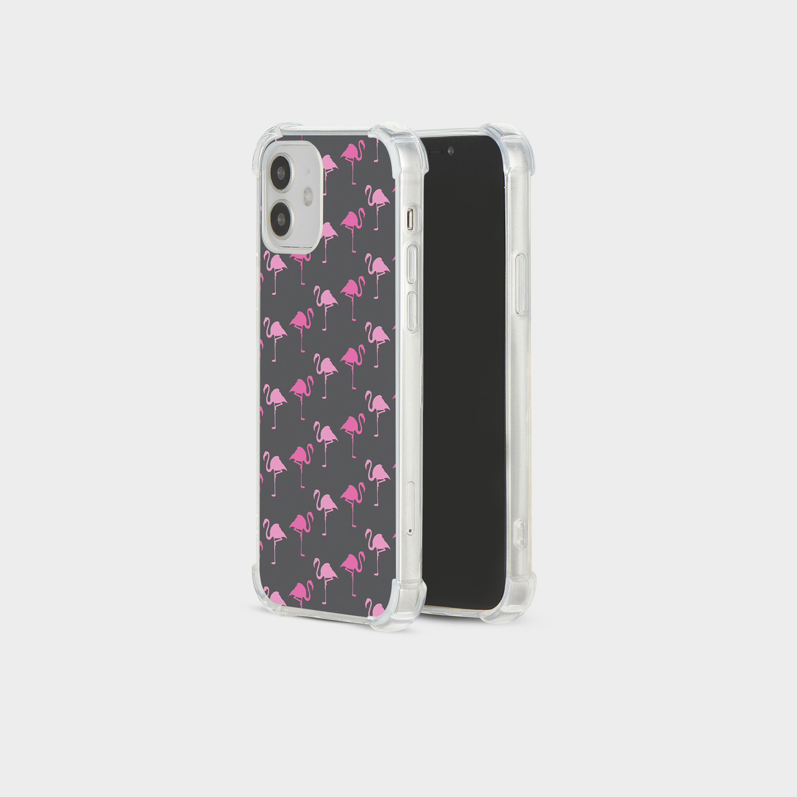 CASE FOR IPHONE 15 14 13 12 11 SE 8 SHOCKPROOF PHONE COVER FLAMINGO PINK BIRDS - Picture 23 of 26