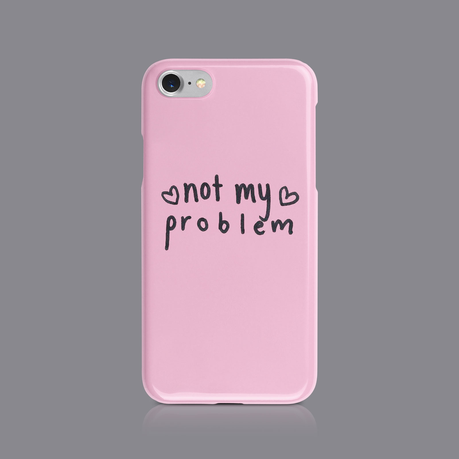 FABULOUS QUOTES PRINTED GLITTER PHONE CASE FOR IPHONE 8 XS XR SAMSUNG S8 S9 PLUS - Picture 3 of 9