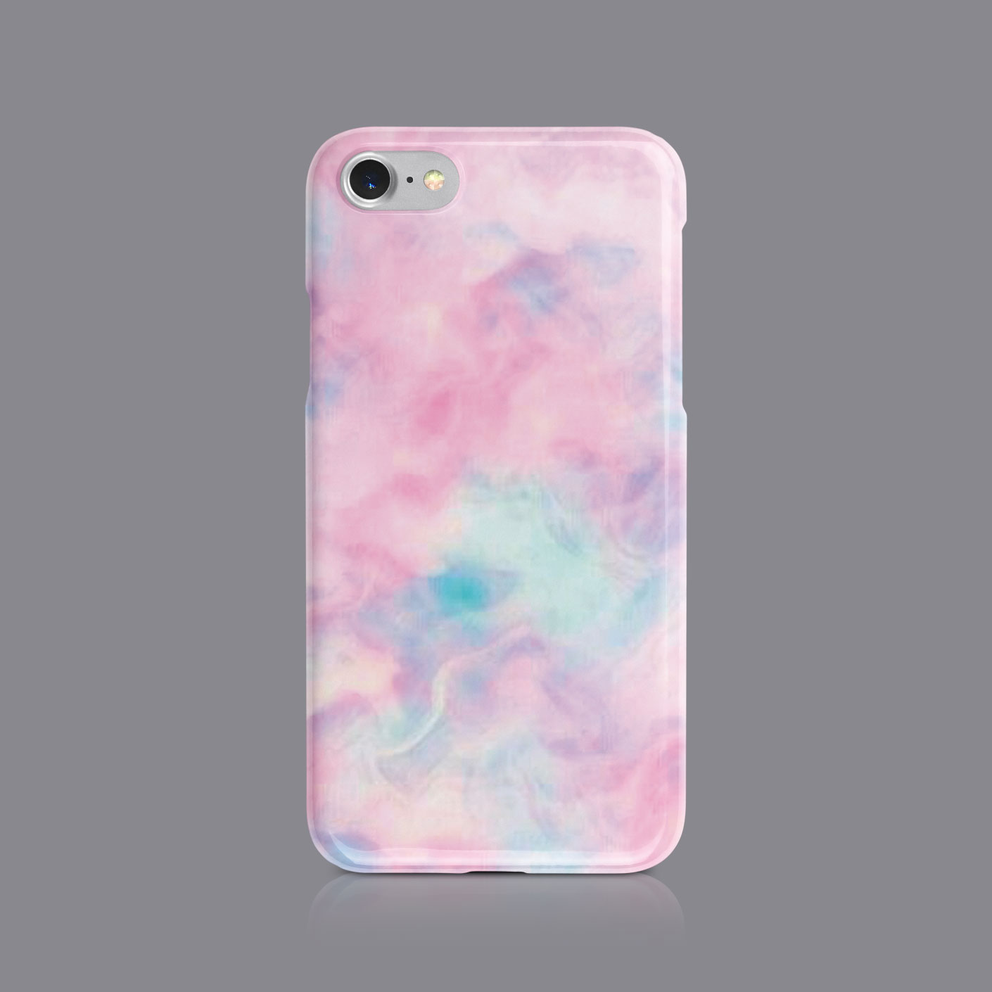 GRADIENT PASTEL COLOURS CUTE PHONE CASE FOR IPHONE 7 8 XS XR SAMSUNG S8 S9 PLUS - Picture 2 of 9