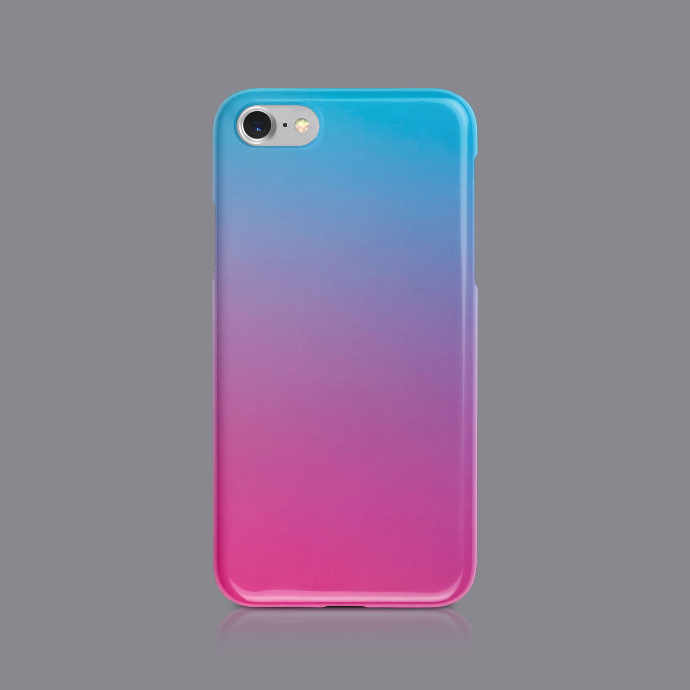 GRADIENT PASTEL COLOURS CUTE PHONE CASE FOR IPHONE 7 8 XS XR SAMSUNG S8 S9 PLUS - Picture 5 of 9