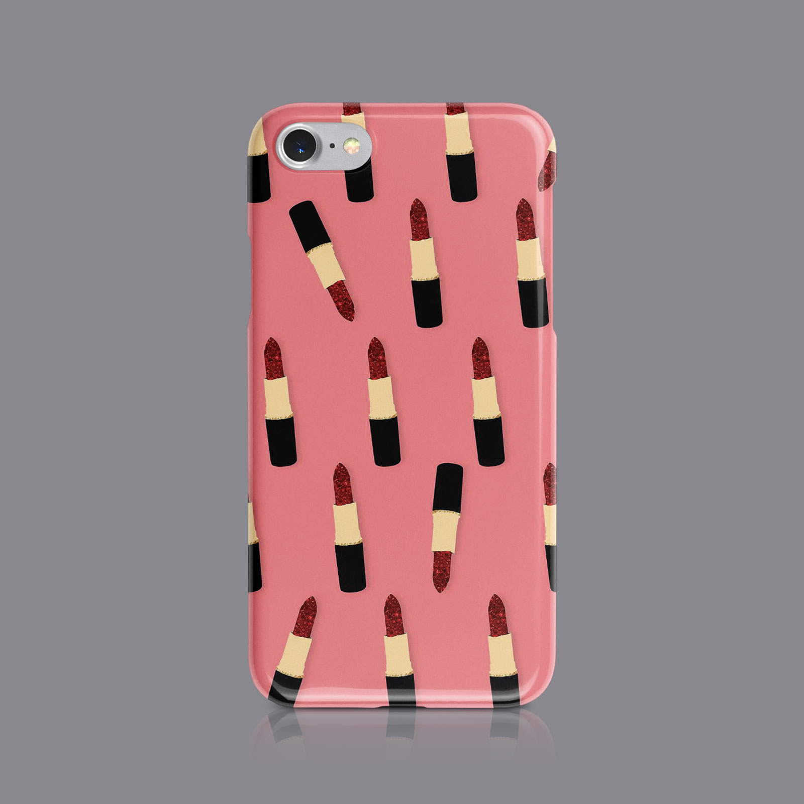 LIPSTICK LOVE FASHION TRENDY PHONE CASE FOR IPHONE 7 8 XS XR SAMSUNG S8 S9 PLUS - Picture 7 of 9