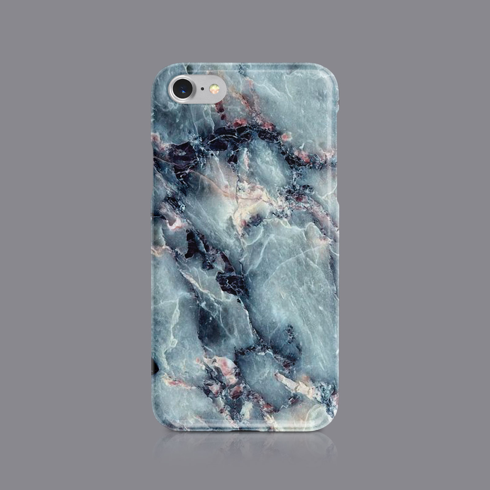 PRINTED MARBLE PATTERNS PHONE CASE FOR IPHONE 7 8 XS XR SAMSUNG S8 S9 PLUS - Picture 2 of 9