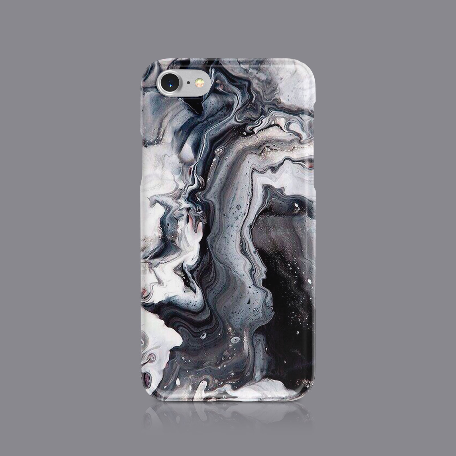 PRINTED MARBLE PATTERNS PHONE CASE FOR IPHONE 7 8 XS XR SAMSUNG S8 S9 PLUS - Picture 7 of 9