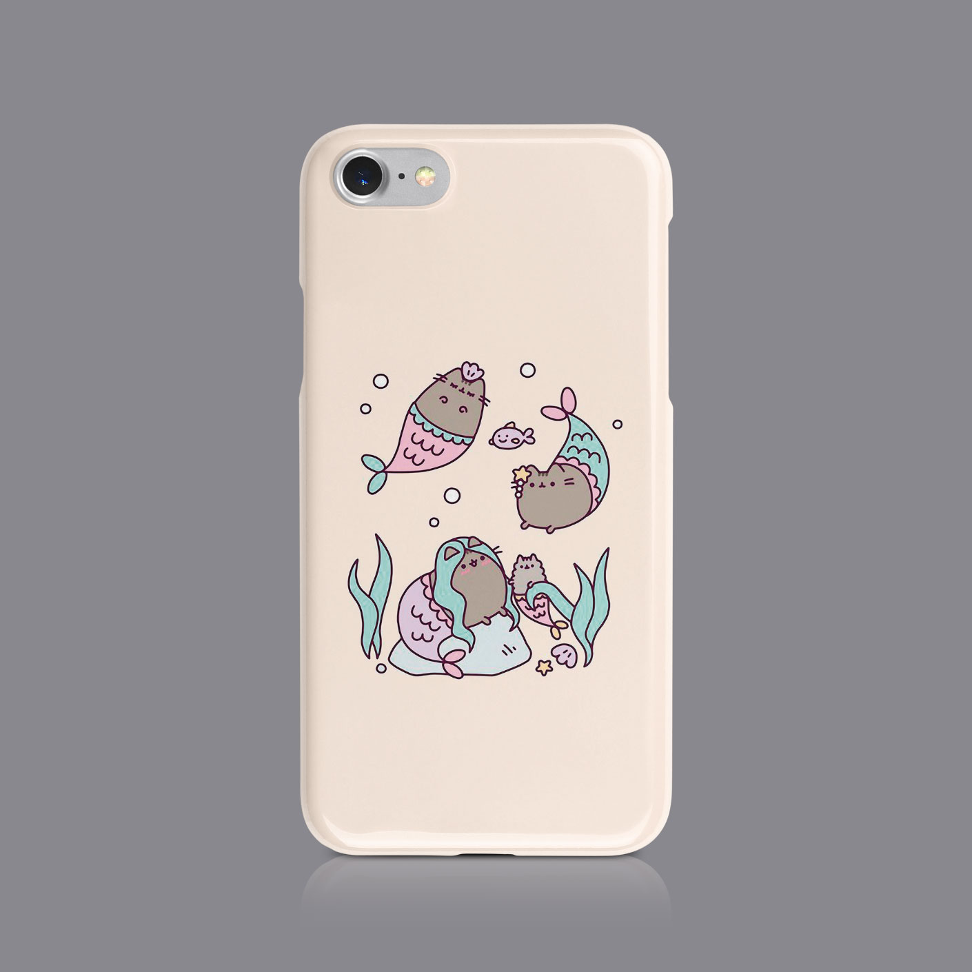 MERMAID SIREN SEA WATER NYMPH PHONE CASE FOR IPHONE 7 8 XS XR SAMSUNG S8 S9 PLUS - Picture 7 of 9