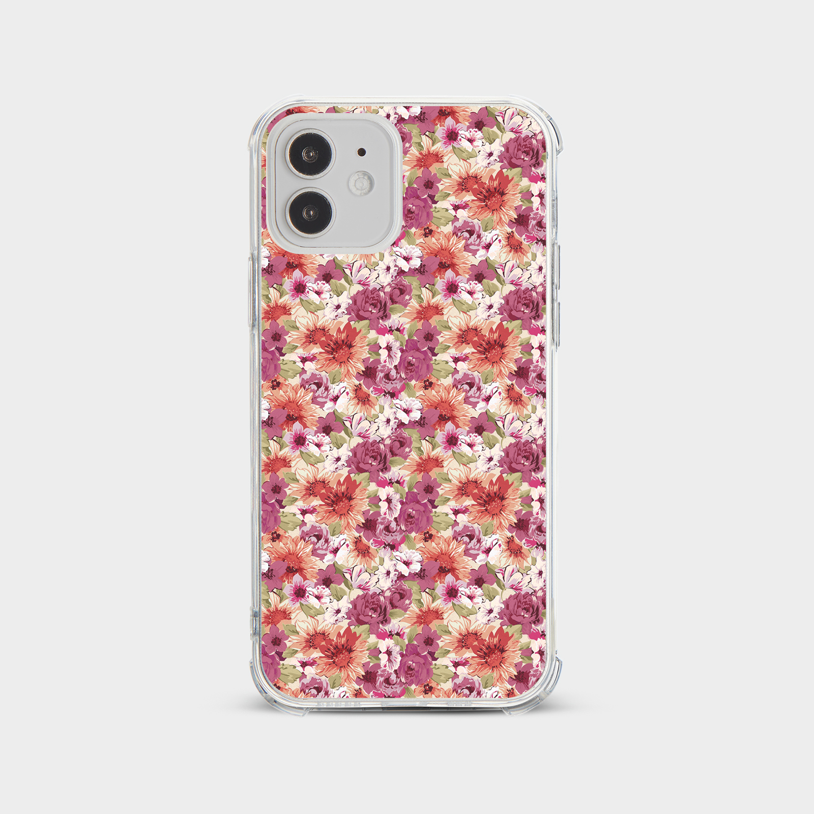 CASE FOR IPHONE 15 14 13 12 11 SE 8 PRO SHOCKPROOF PHONE COVER FLORAL VINTAGE - Picture 2 of 14