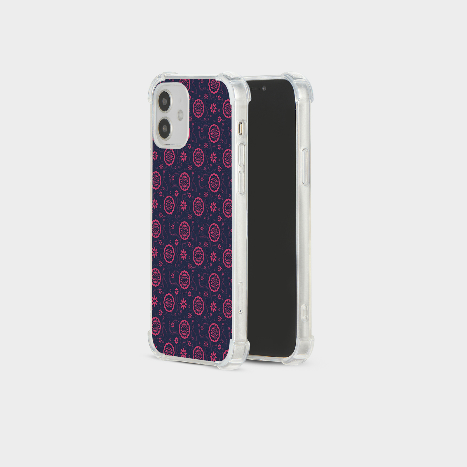 CASE FOR IPHONE 15 14 13 12 11 SE 8 PRO SHOCKPROOF PHONE COVER FLORAL VINTAGE - Picture 11 of 14